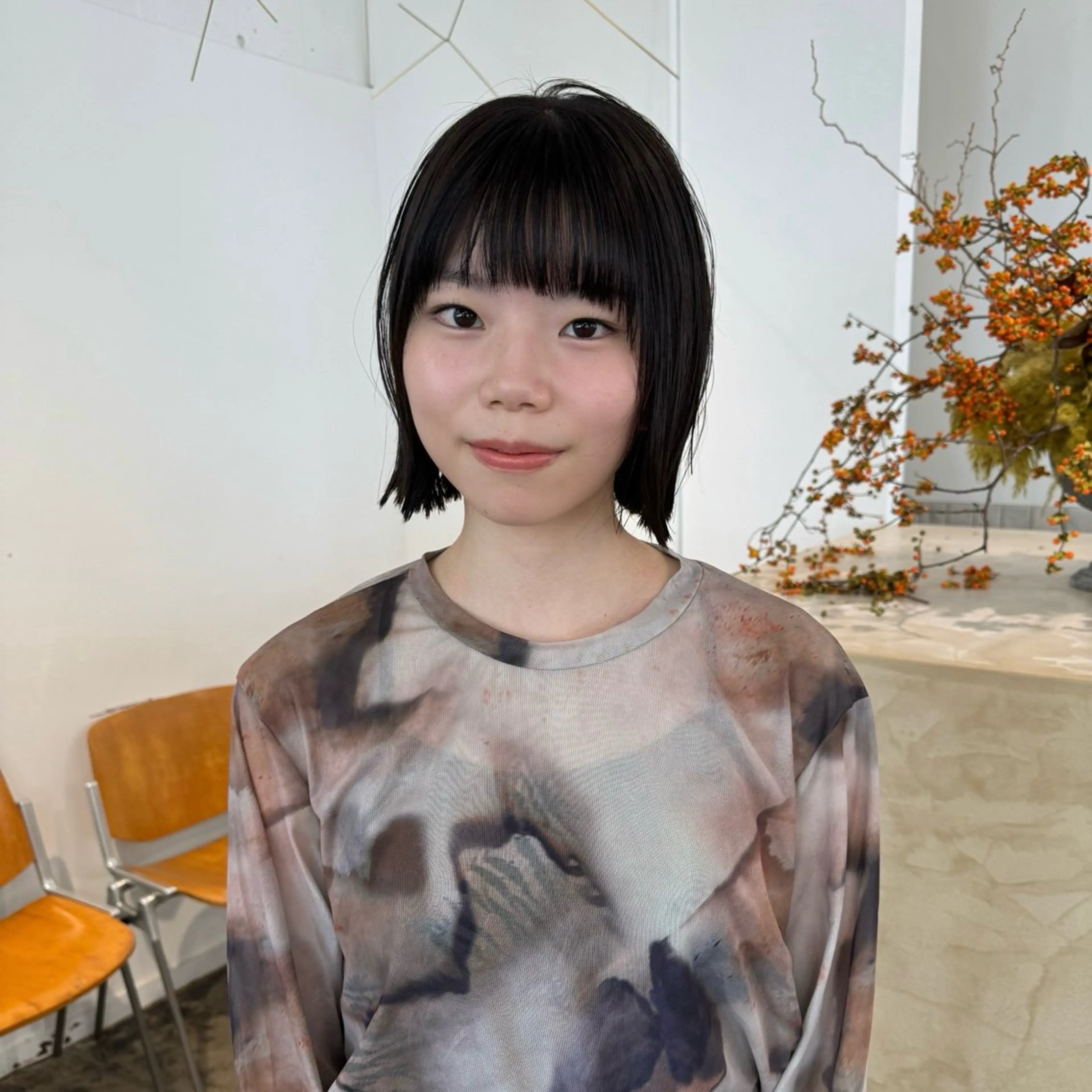 ショート カラー ボブ スギヤマ ショウゴのヘアスタイル