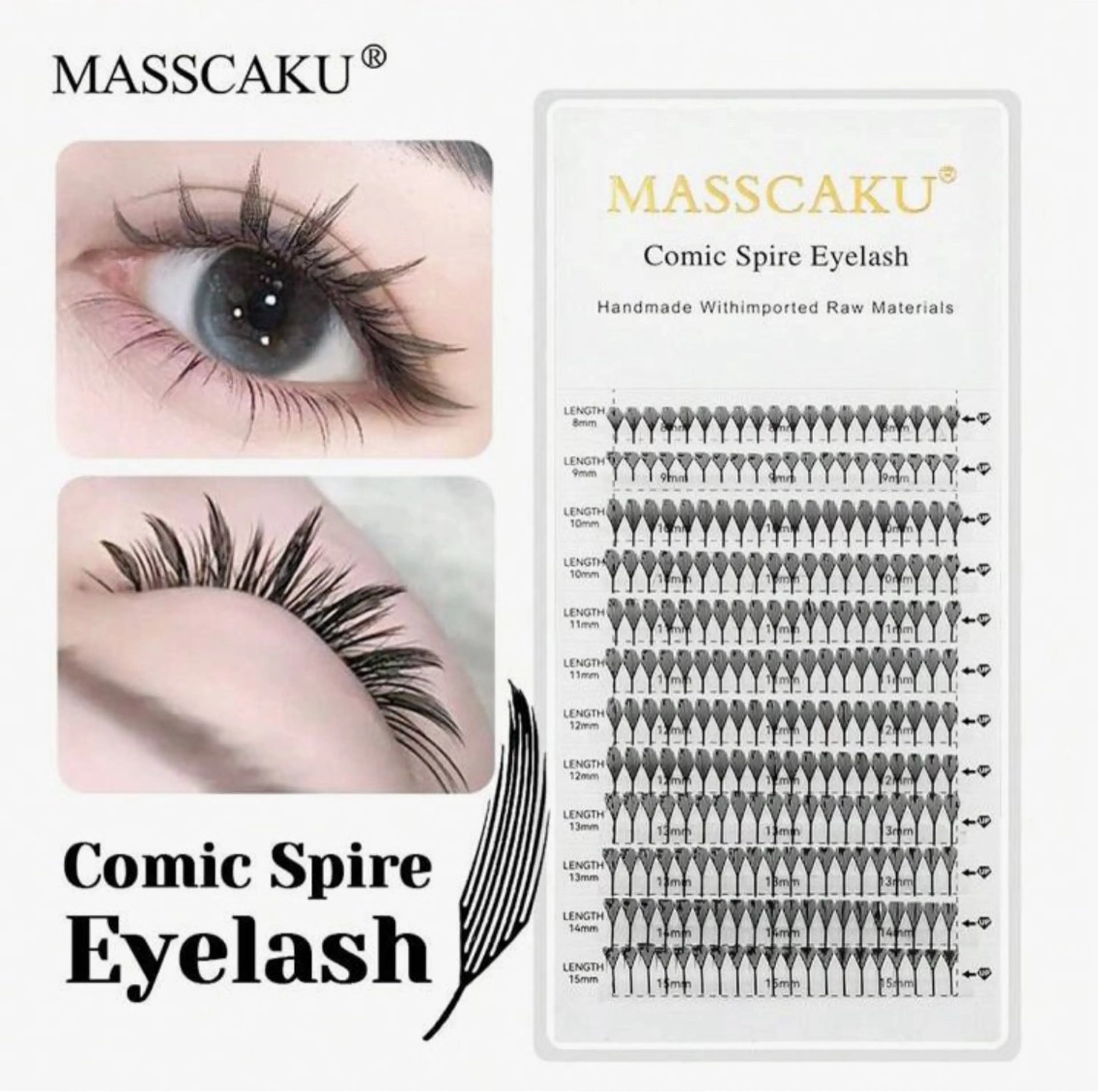 【🇺🇸海外で大流行🇺🇸】LED羽エクステ🪶両目20本までつけ放題の写真