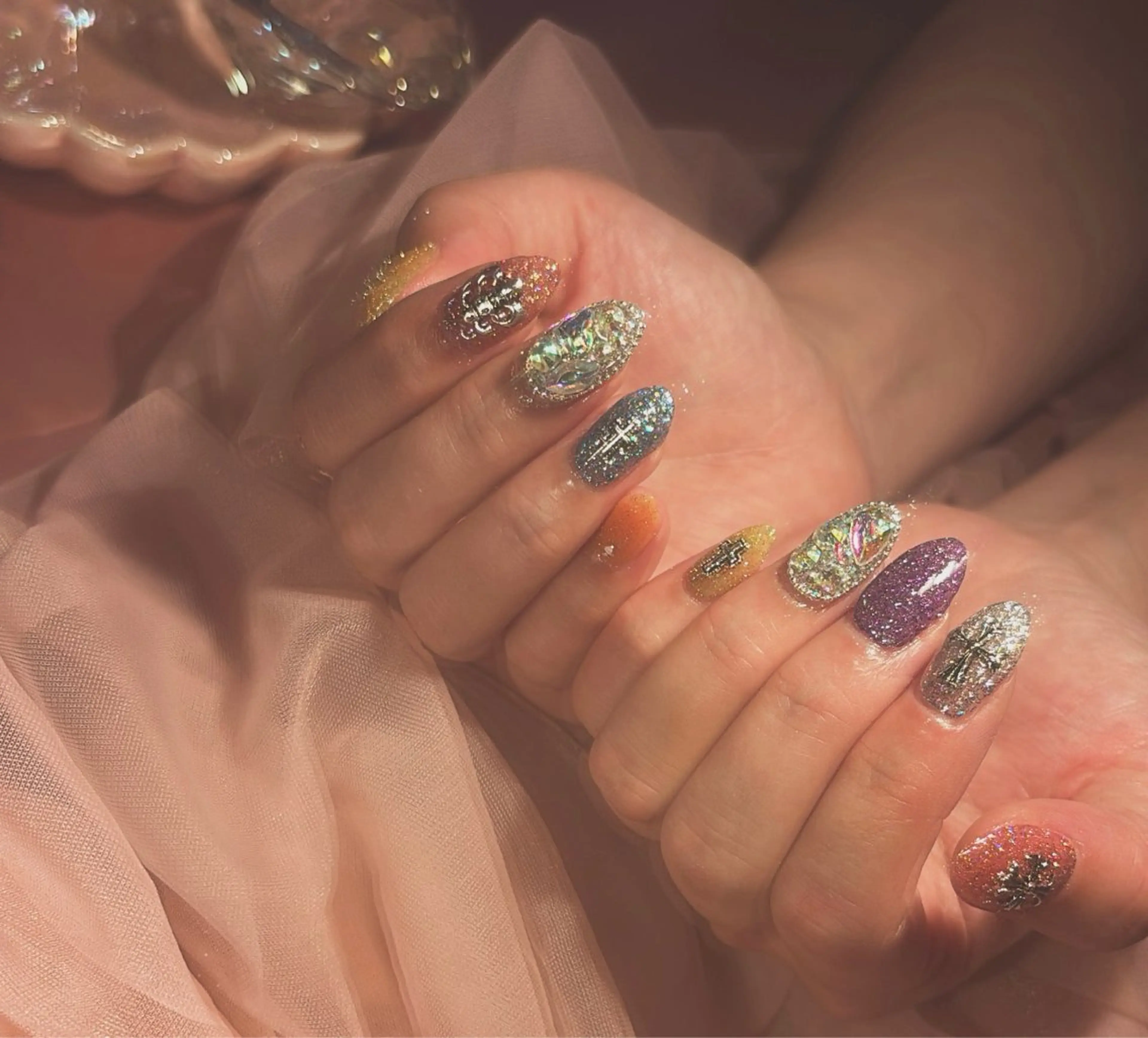 ネイル ハンドネイル 𝐁𝐞𝐥𝐥 𝐦𝐞のネイルデザイン