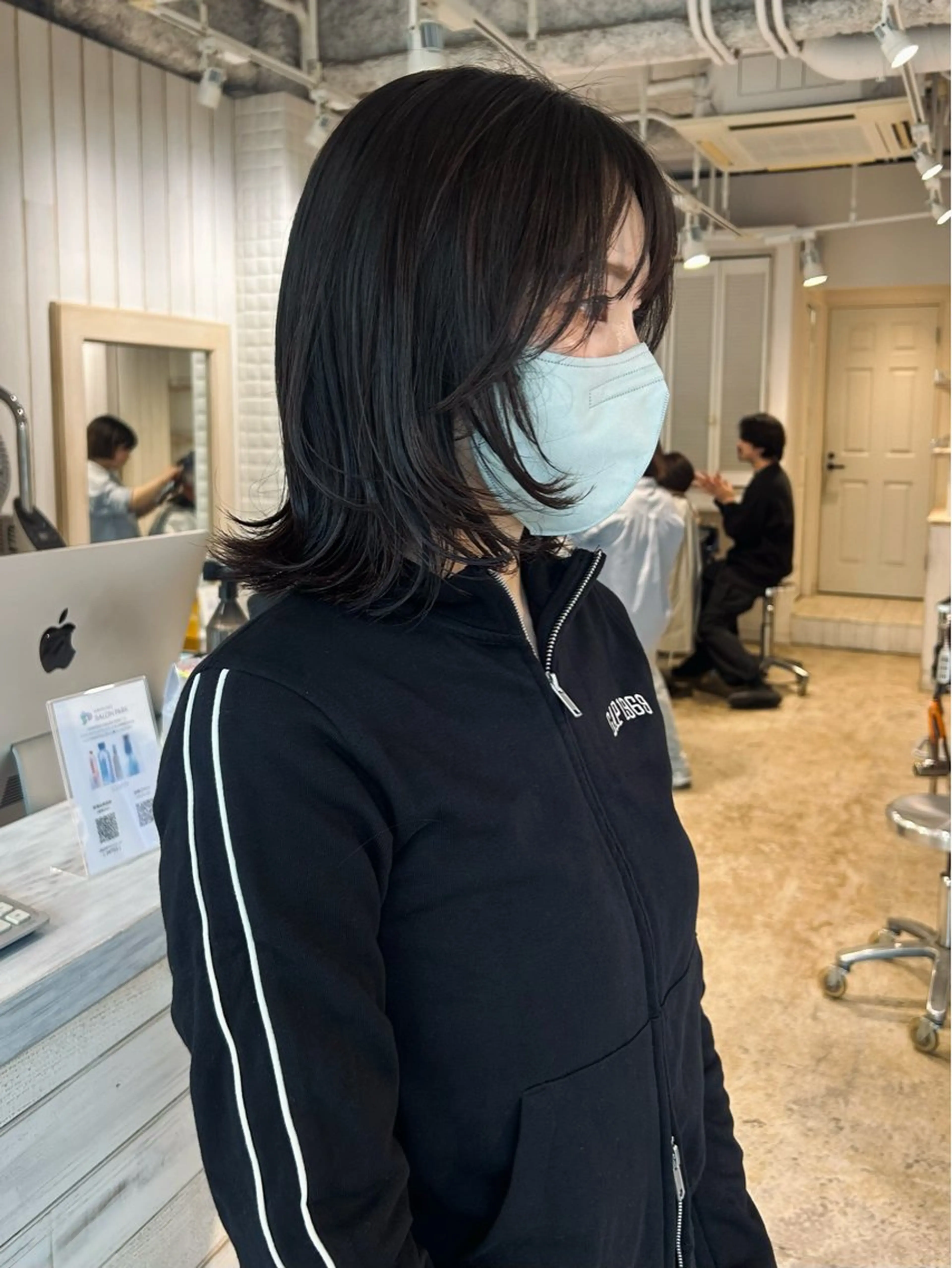 ミディアム はな ∕カットモデル募集中のヘアスタイル