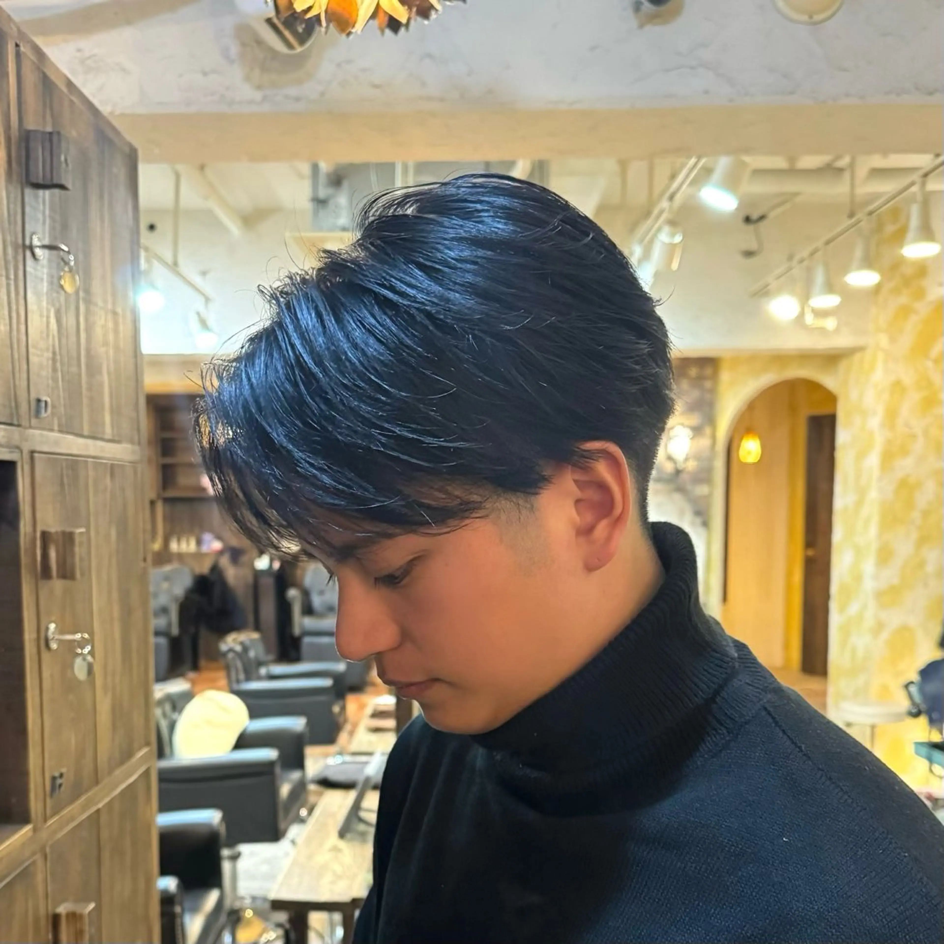 メンズ カット 韓国ヘア🫧艶カラー 🫧髪質改善/オオヤのヘアスタイル