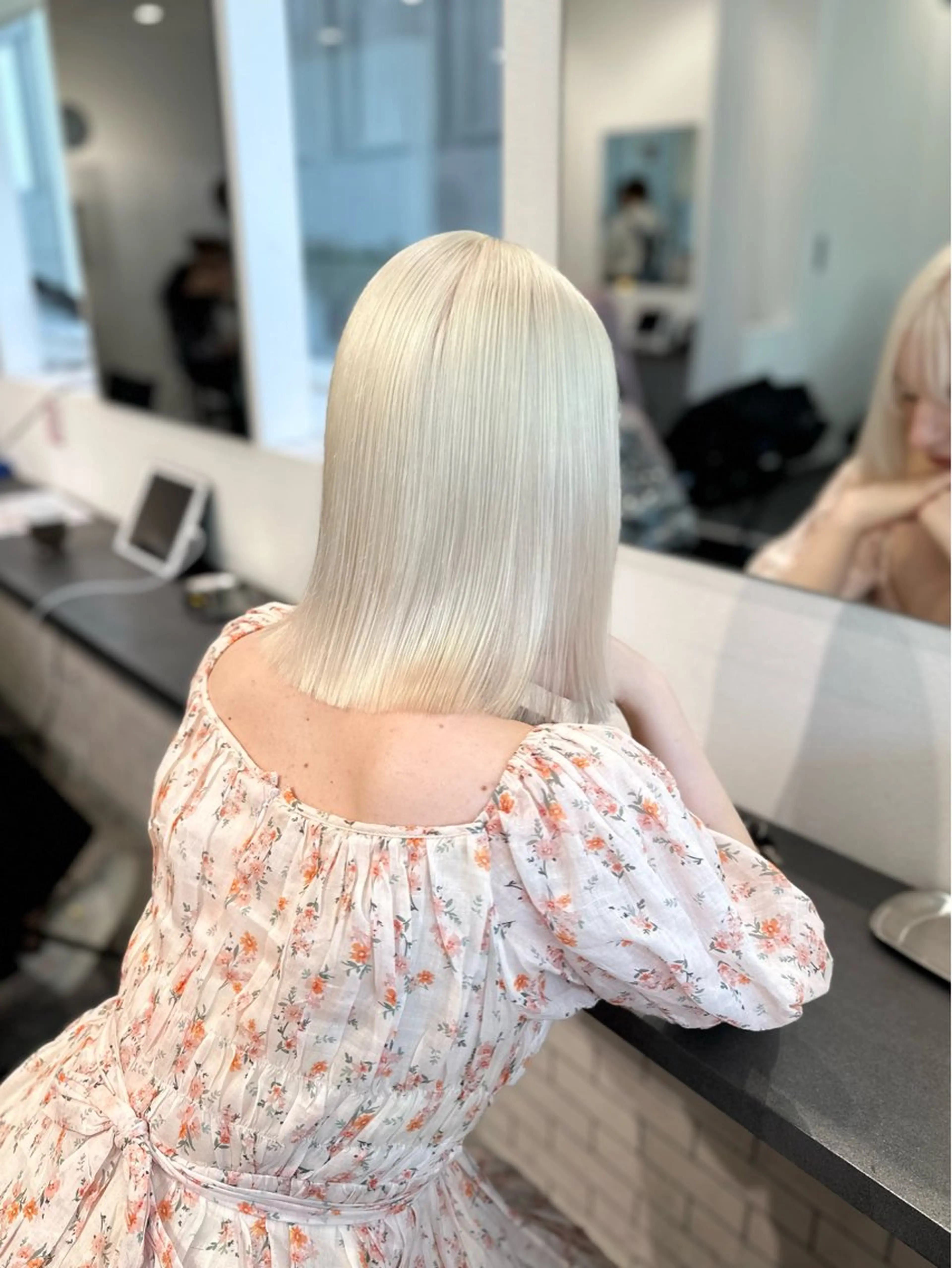 カラー ヘアカラー ハイトーン /ブリーチ/miyuのヘアスタイル