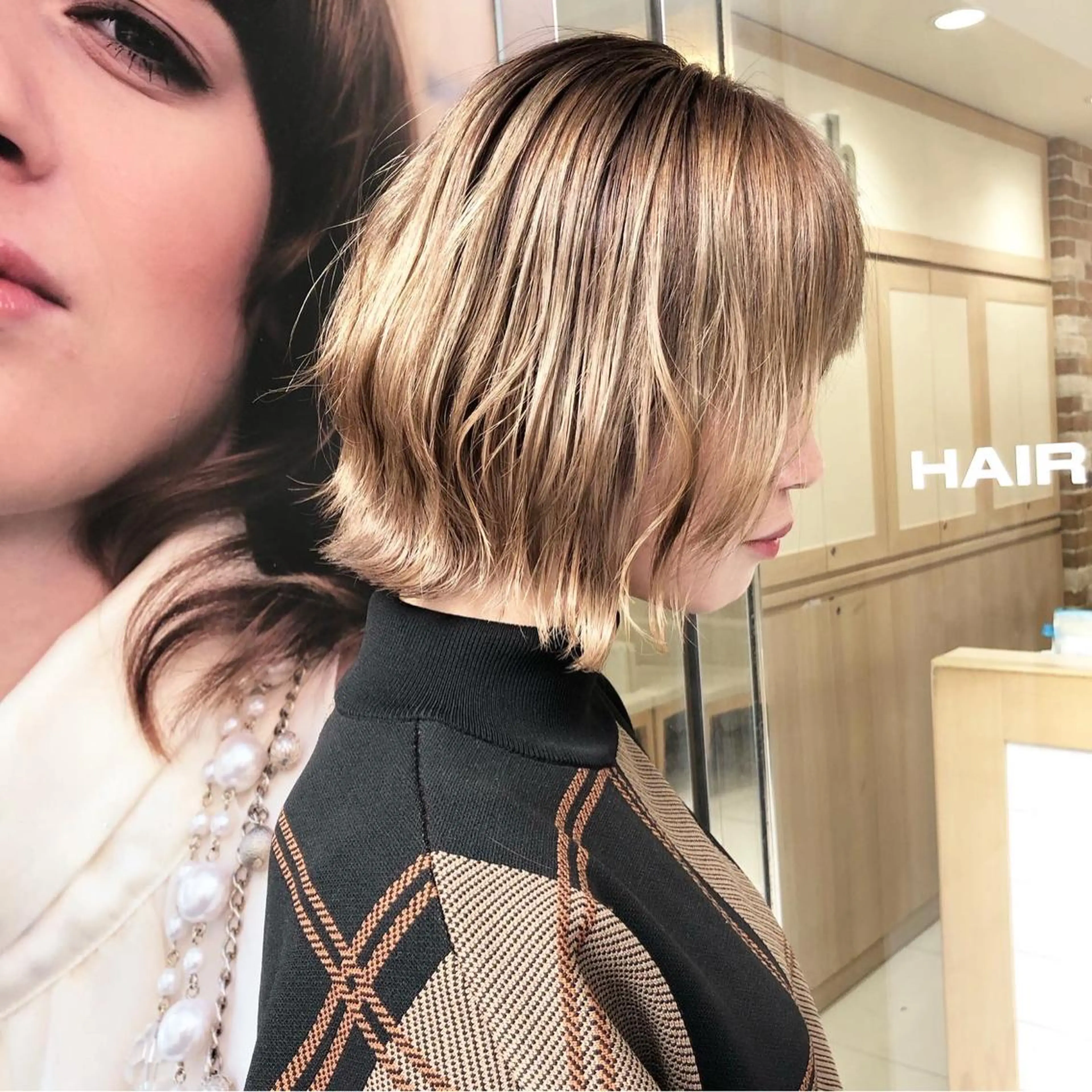 ショート カラー ヘアカラー トリートメント 中川 あすきのヘアスタイル