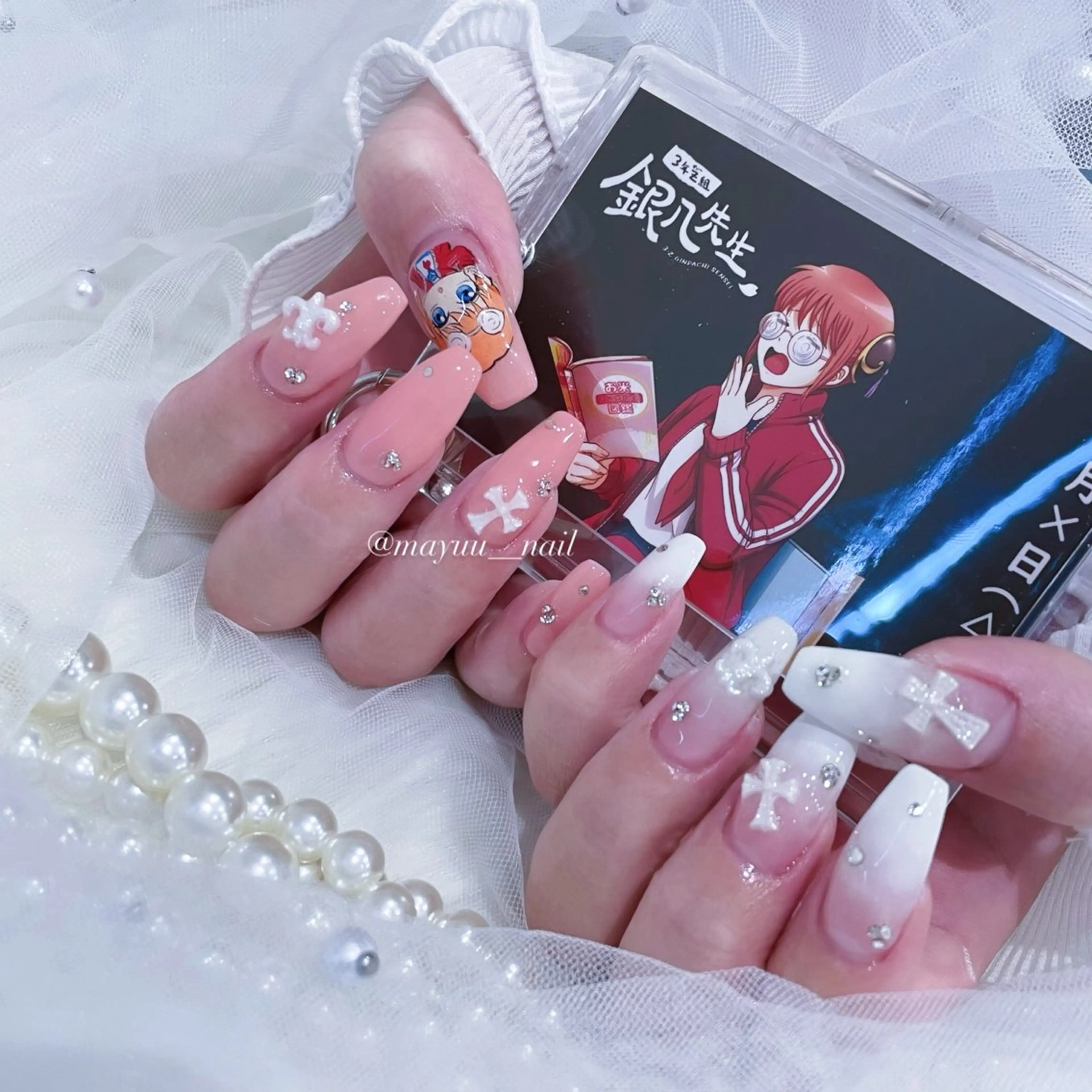 ネイル 🎀 Mayu 🎀痛ネイルのネイルデザイン