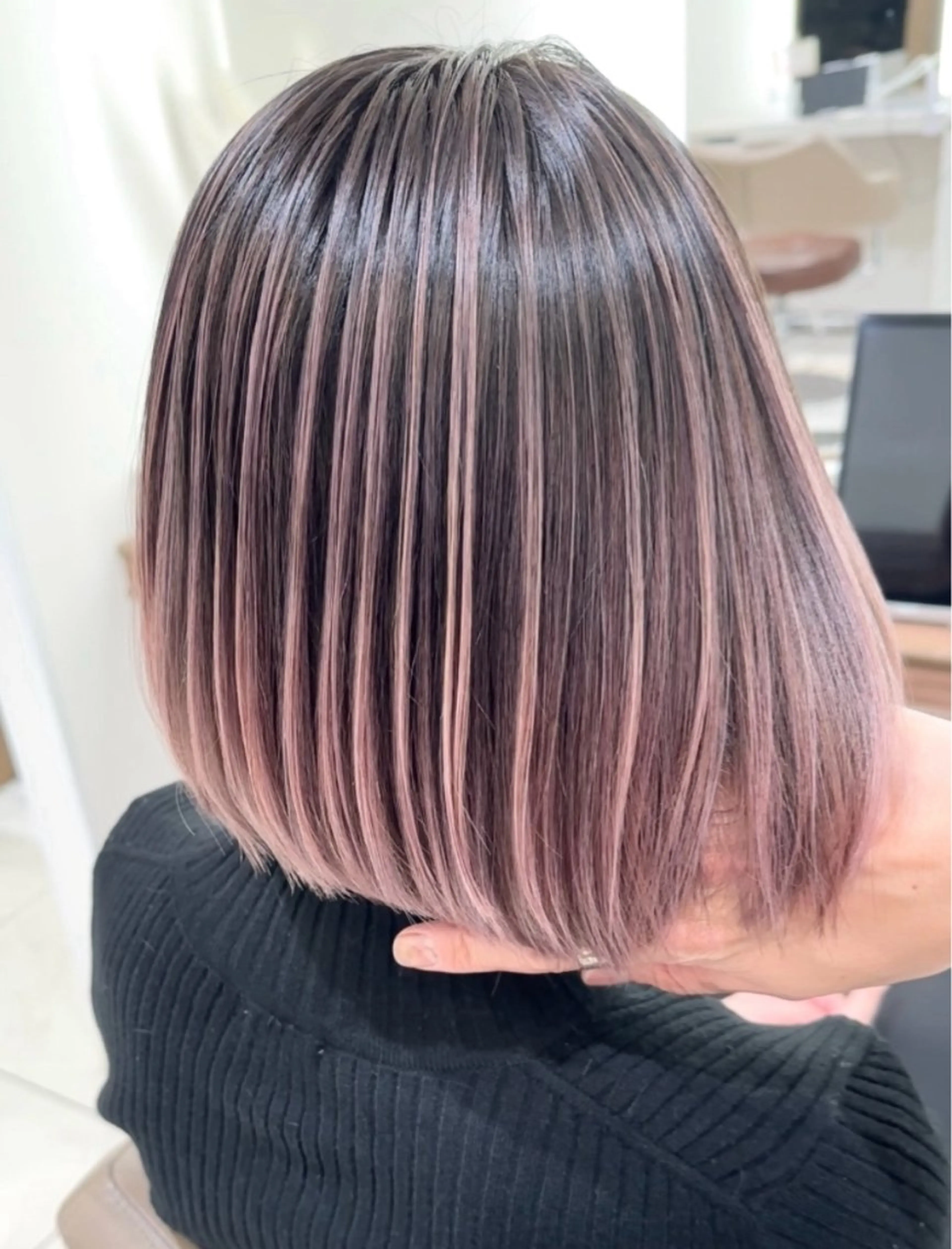 12月限定👏【オーダー1位🥇バレイヤージュカラー✖️髪質改善】カット＋髪質改善＋ブリーチバレイヤージュカラーの写真