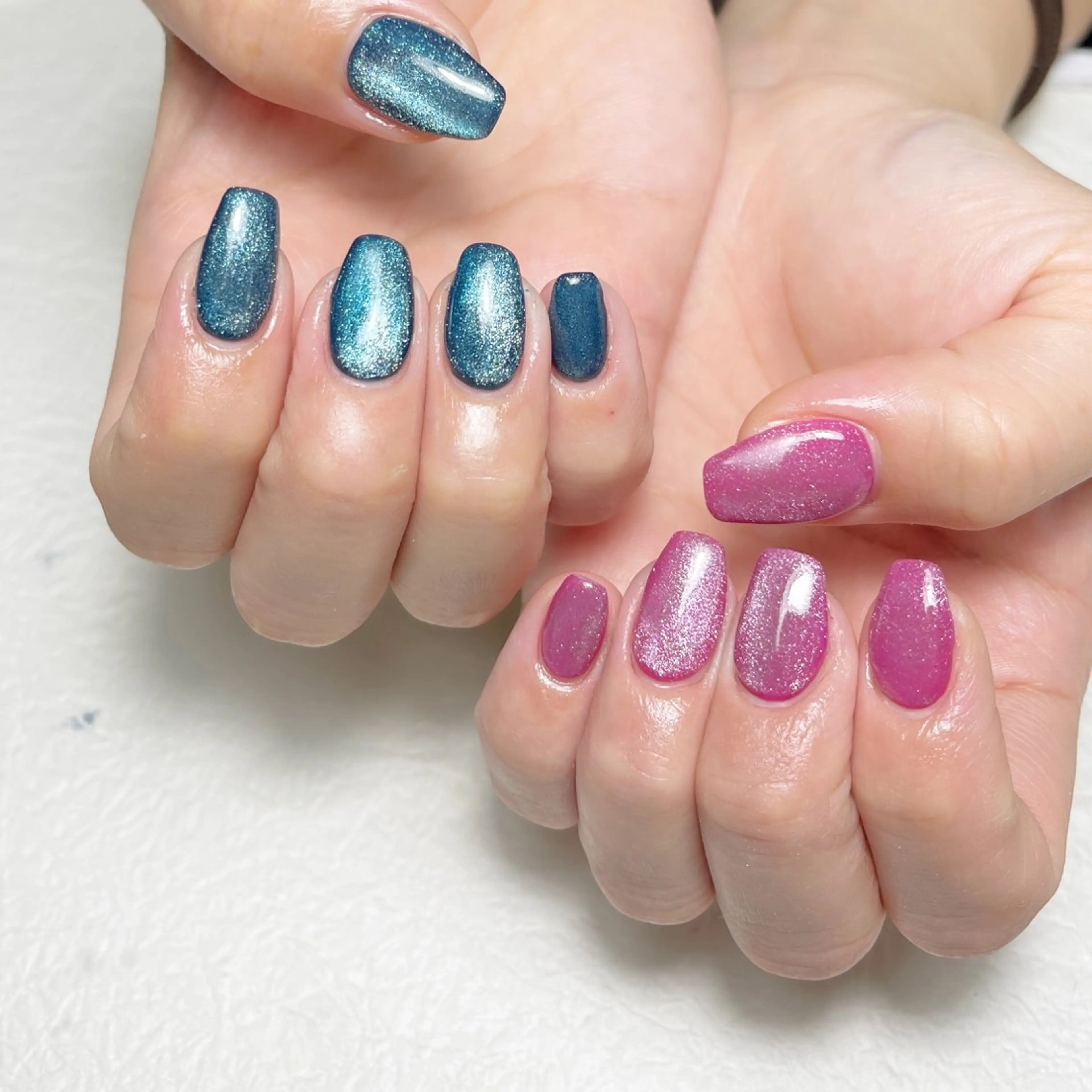 ネイル アートネイル フットネイル ジェルネイル キラキラネイル 韓国ネイル ハンドネイル Y nail なんば堀江店のネイルデザイン