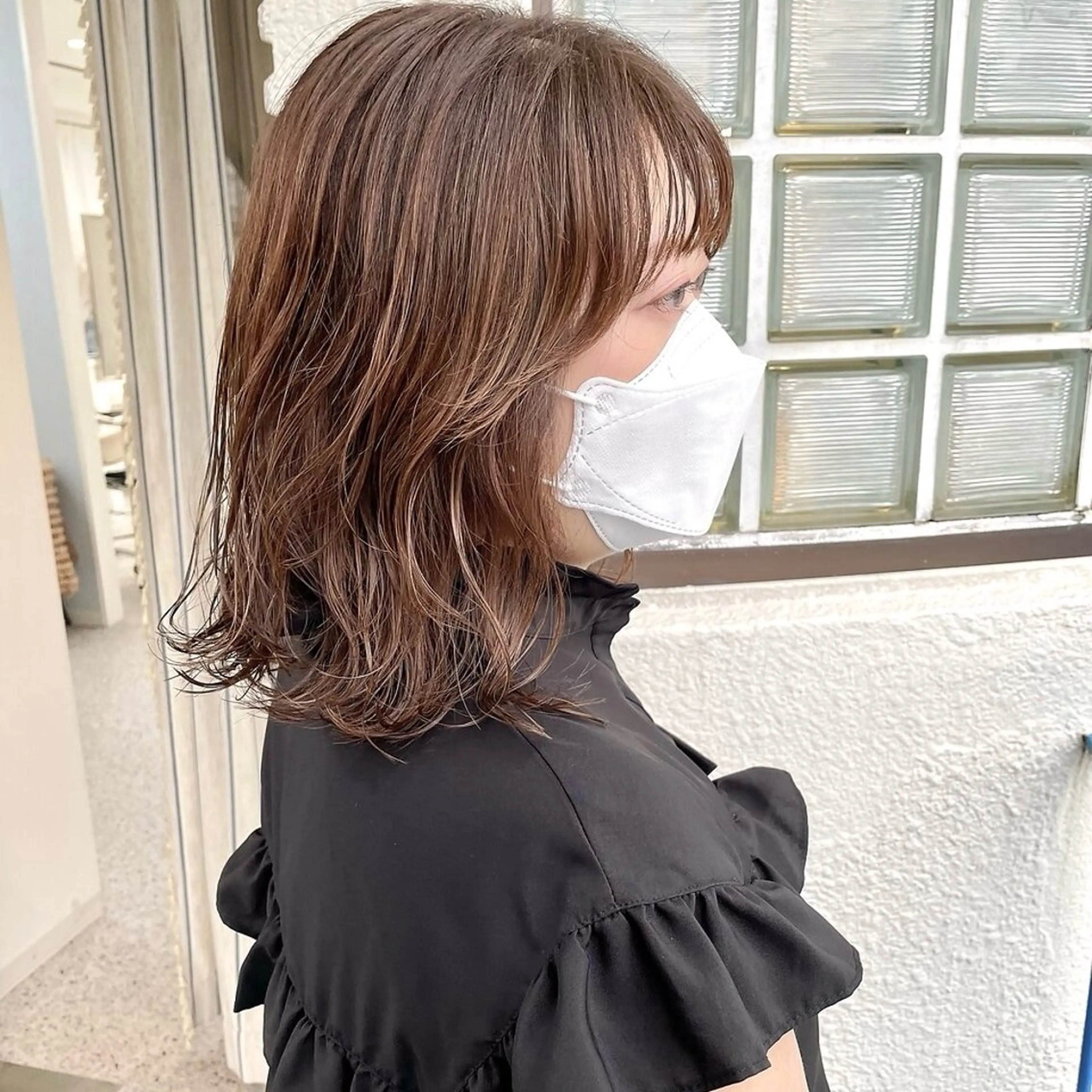 似合わせカット＋パーマ＋色持ちカラー＋生トリートメントの写真