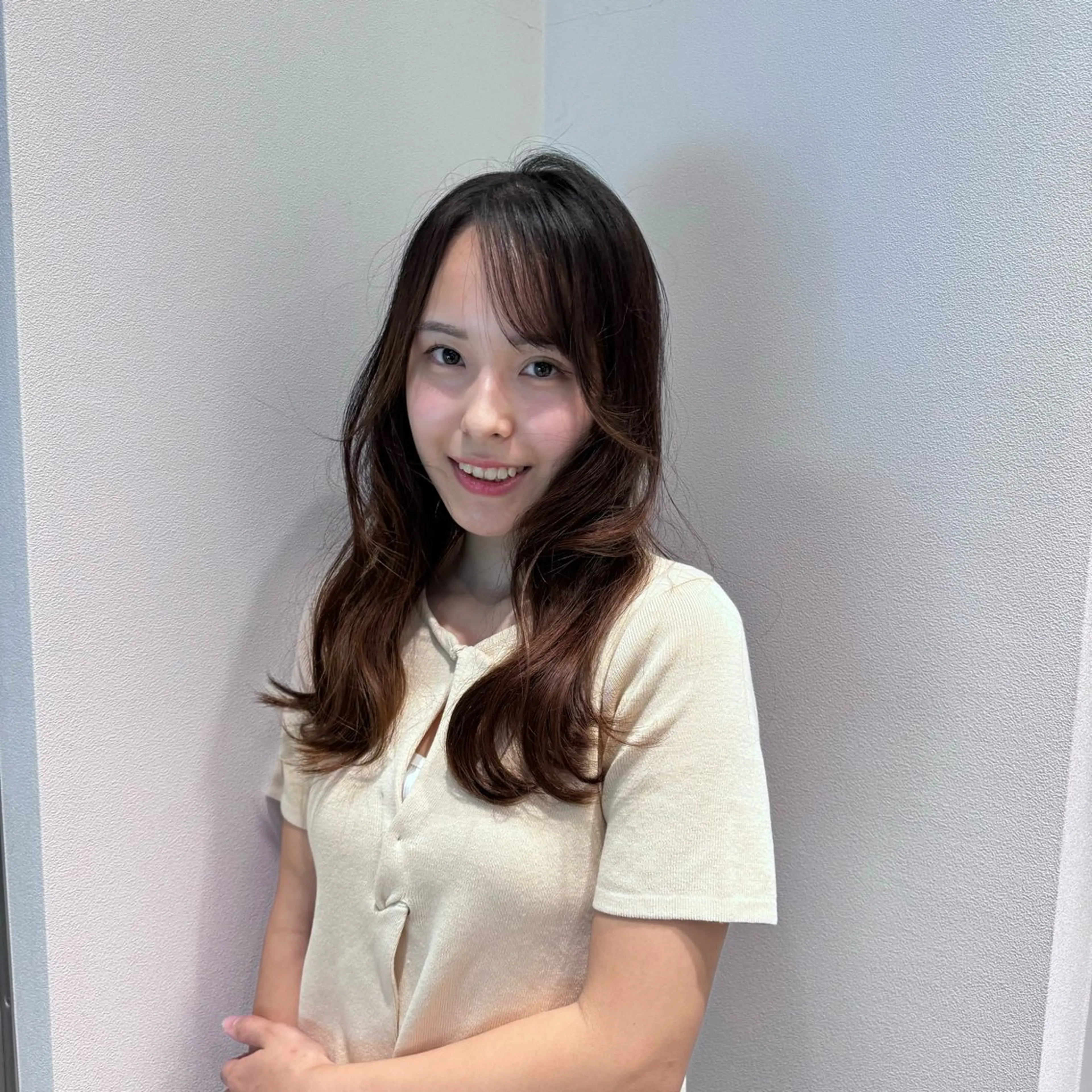 セミロング ヘアアレンジ 須田 柚希のヘアスタイル