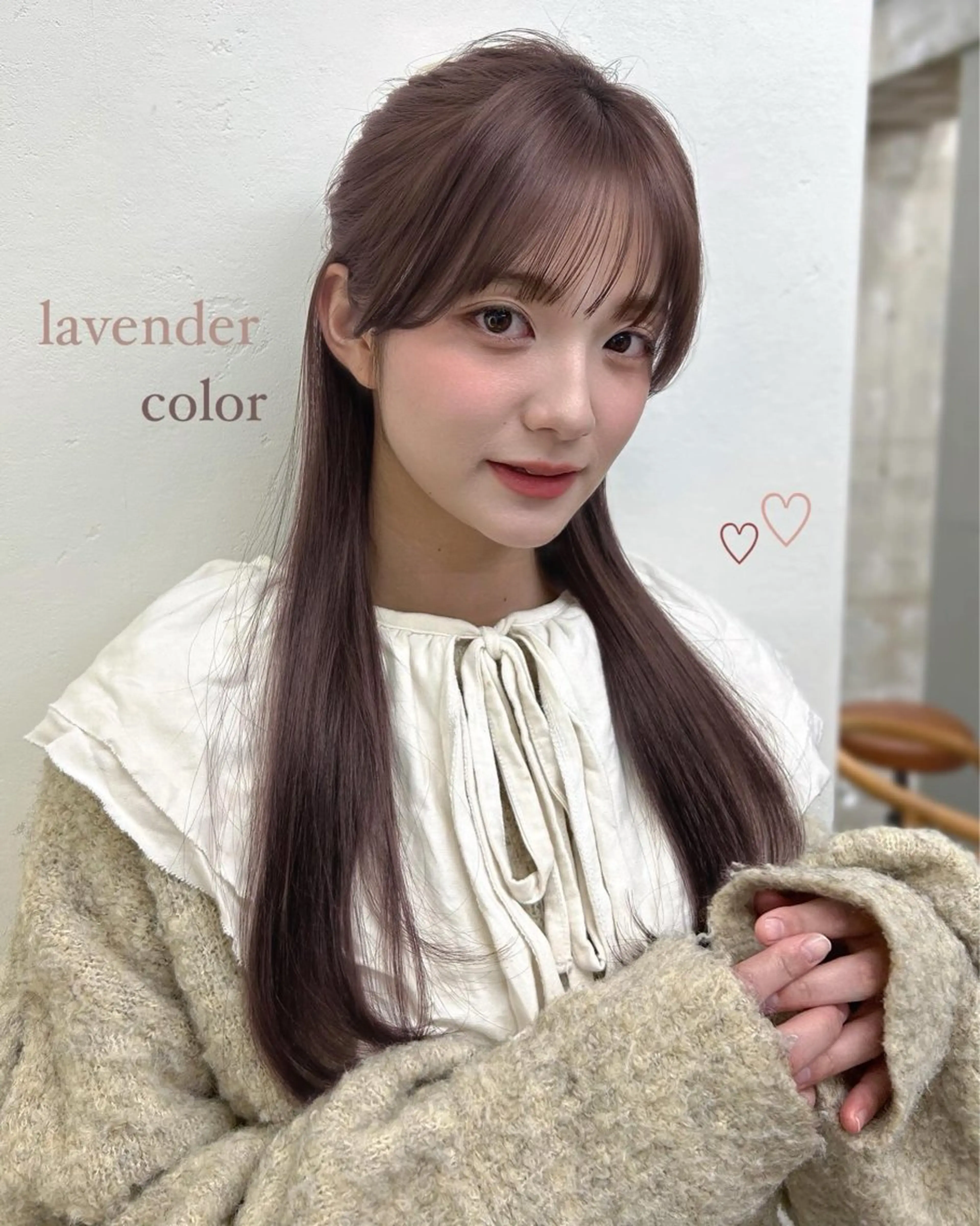 ロング ヘアカラー トリートメント ヘッドスパ ヘアセット 🌸透明感/レイヤー / 栗林 彩🌸のヘアスタイル