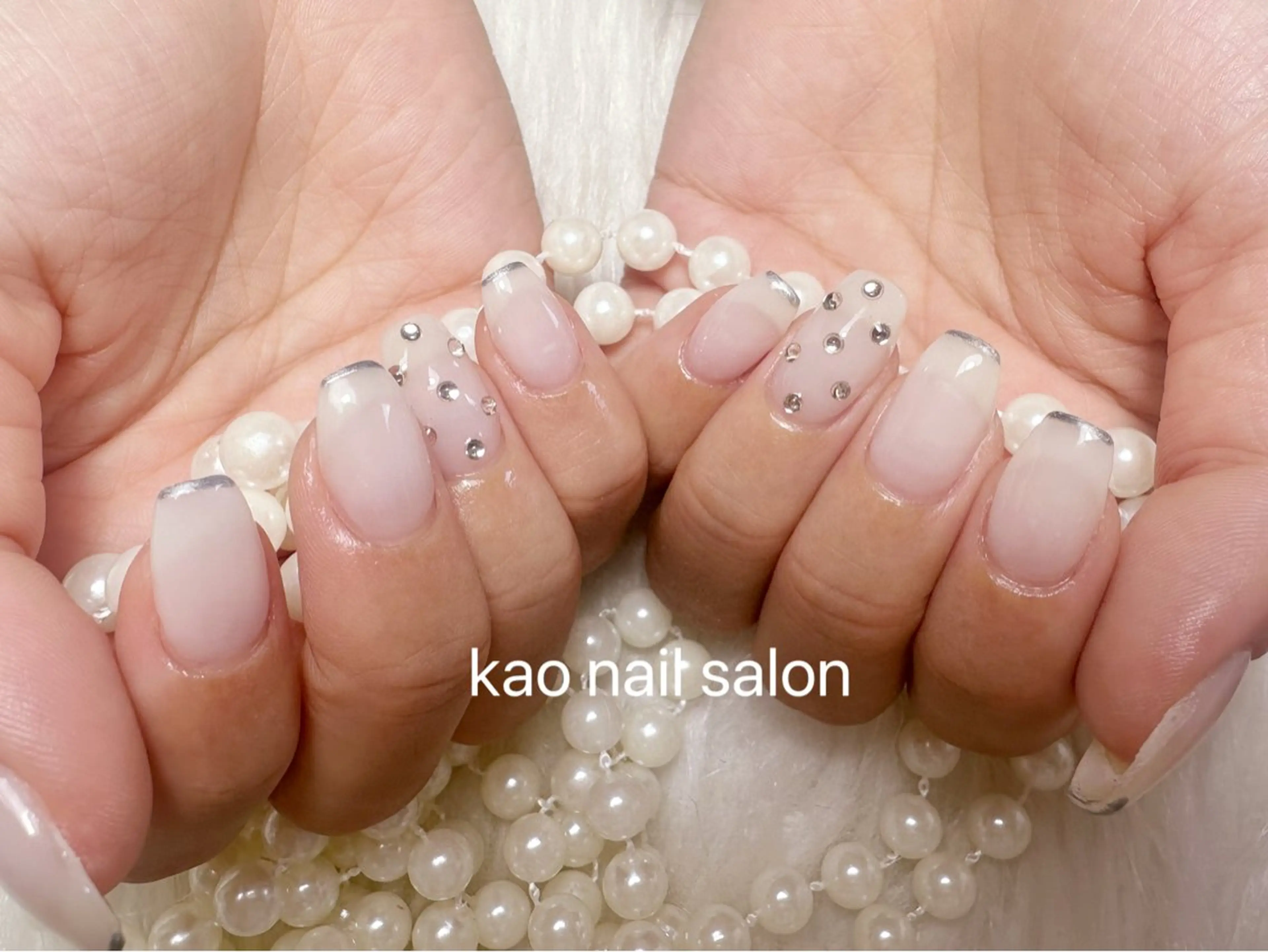 ネイル kao nail マグネット/長さだしのネイルデザイン