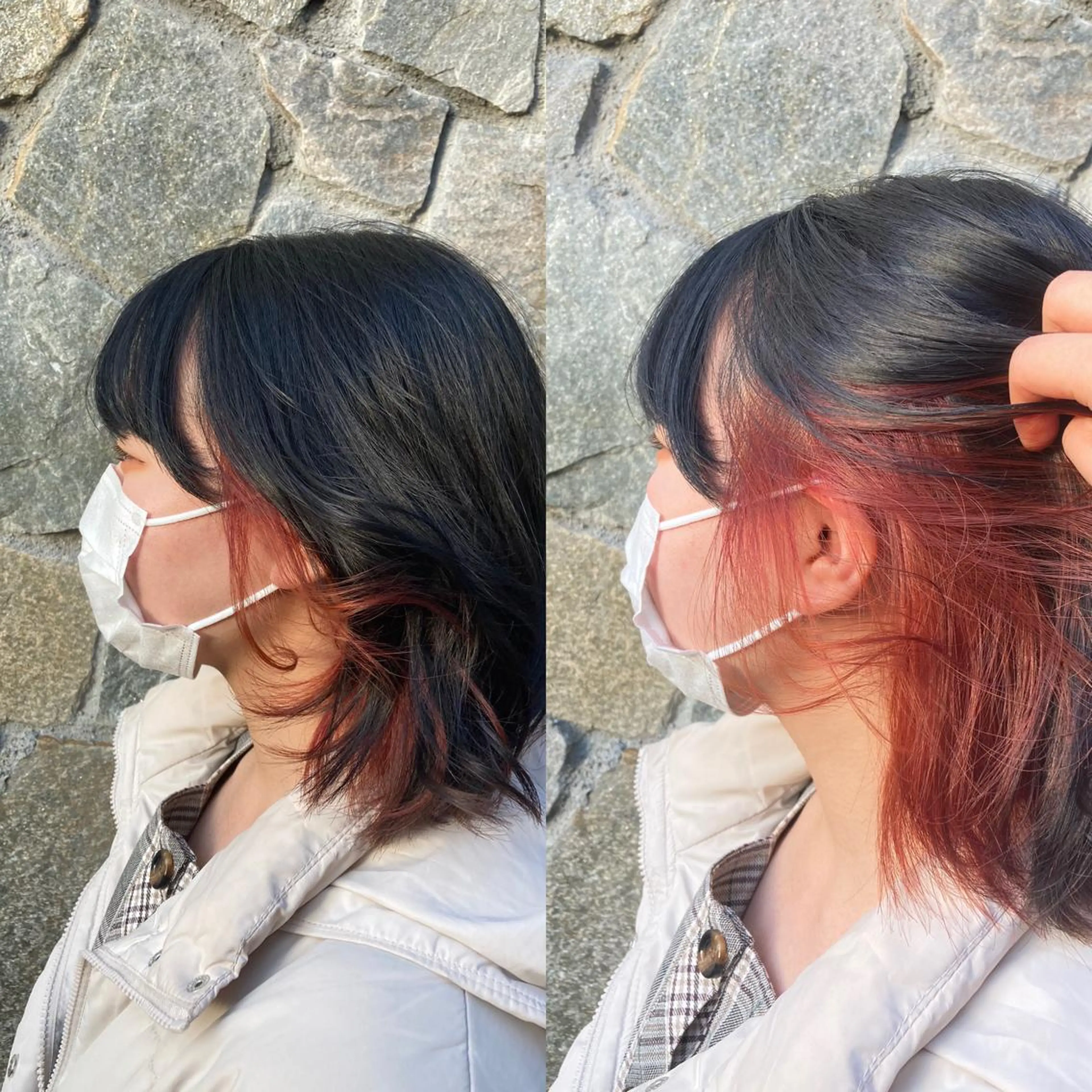 カラー 野村 ゆいのヘアスタイル