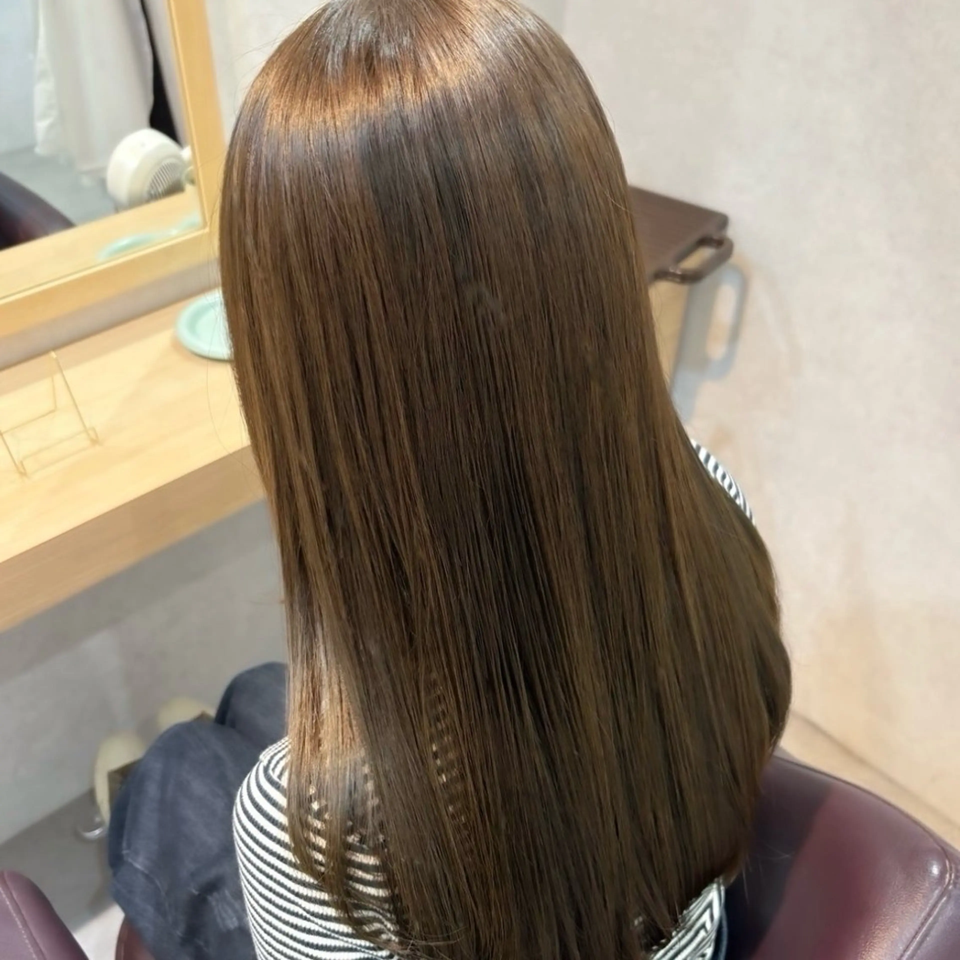 セミロング カラー カット ヘアカラー トリートメント ブラウンカラー 🫧tomoka🫧のヘアスタイル