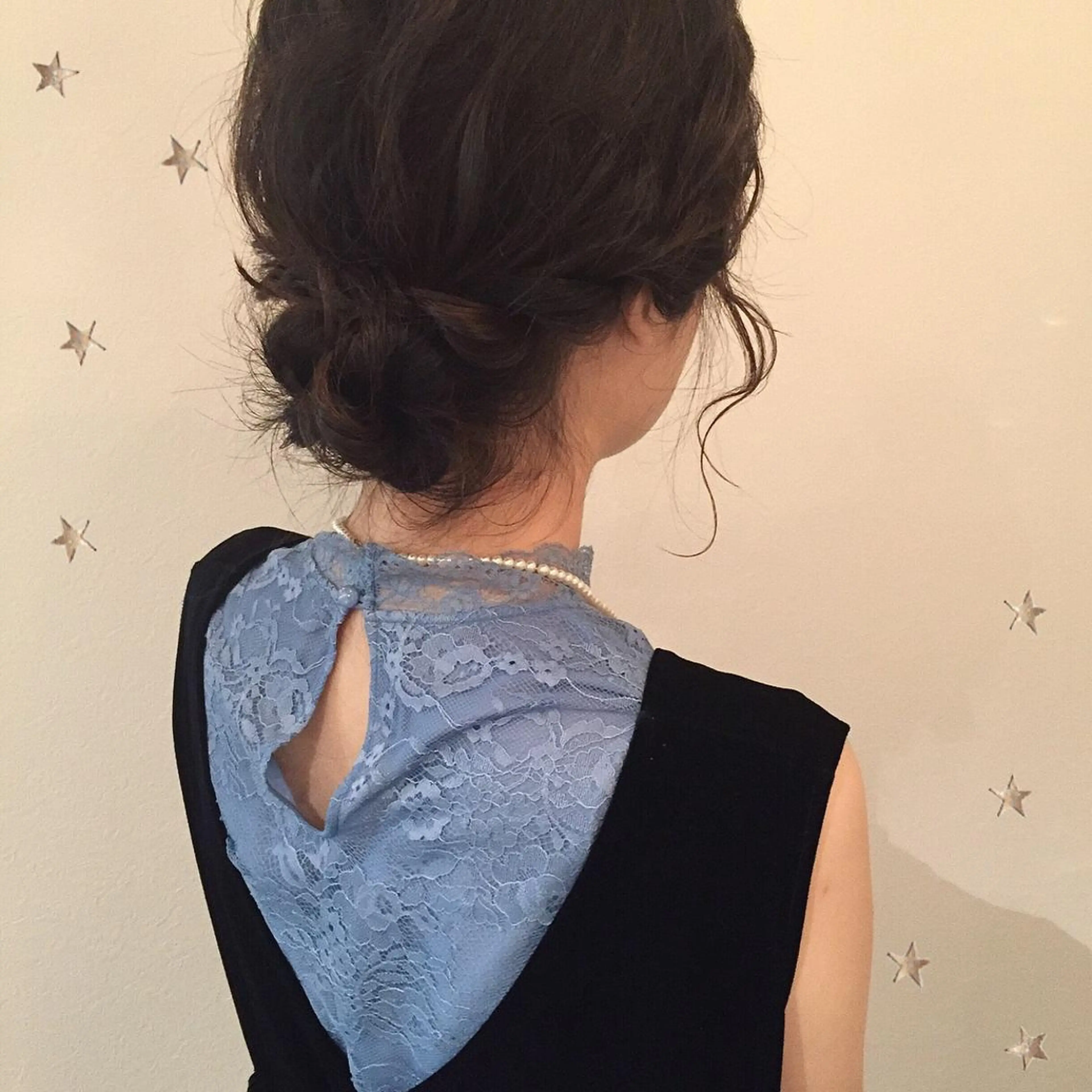 ミディアム ヘアアレンジ salon AKIRA所属・市川 千夏のヘアスタイル