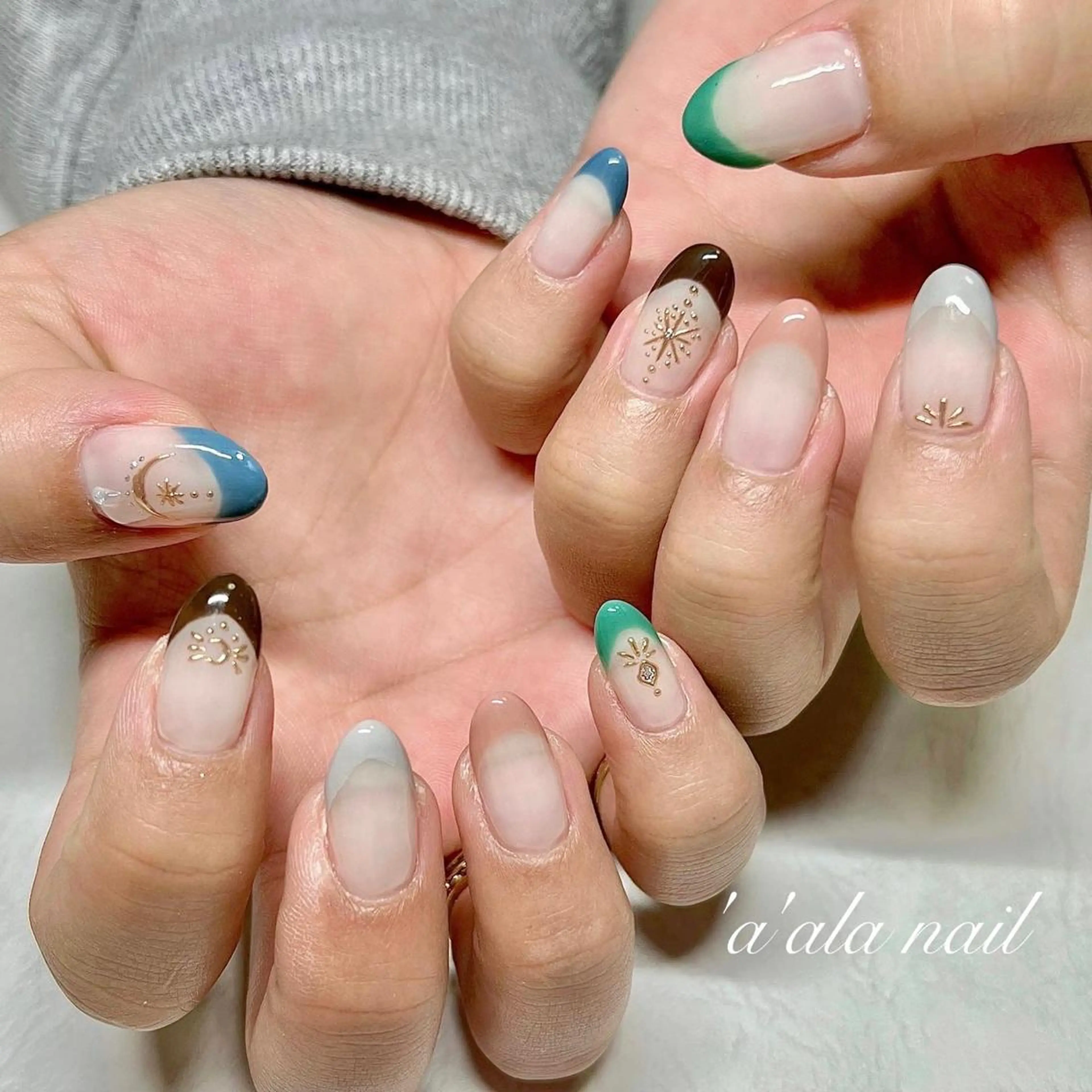 ネイル アートネイル 'a'ala nailのネイルデザイン