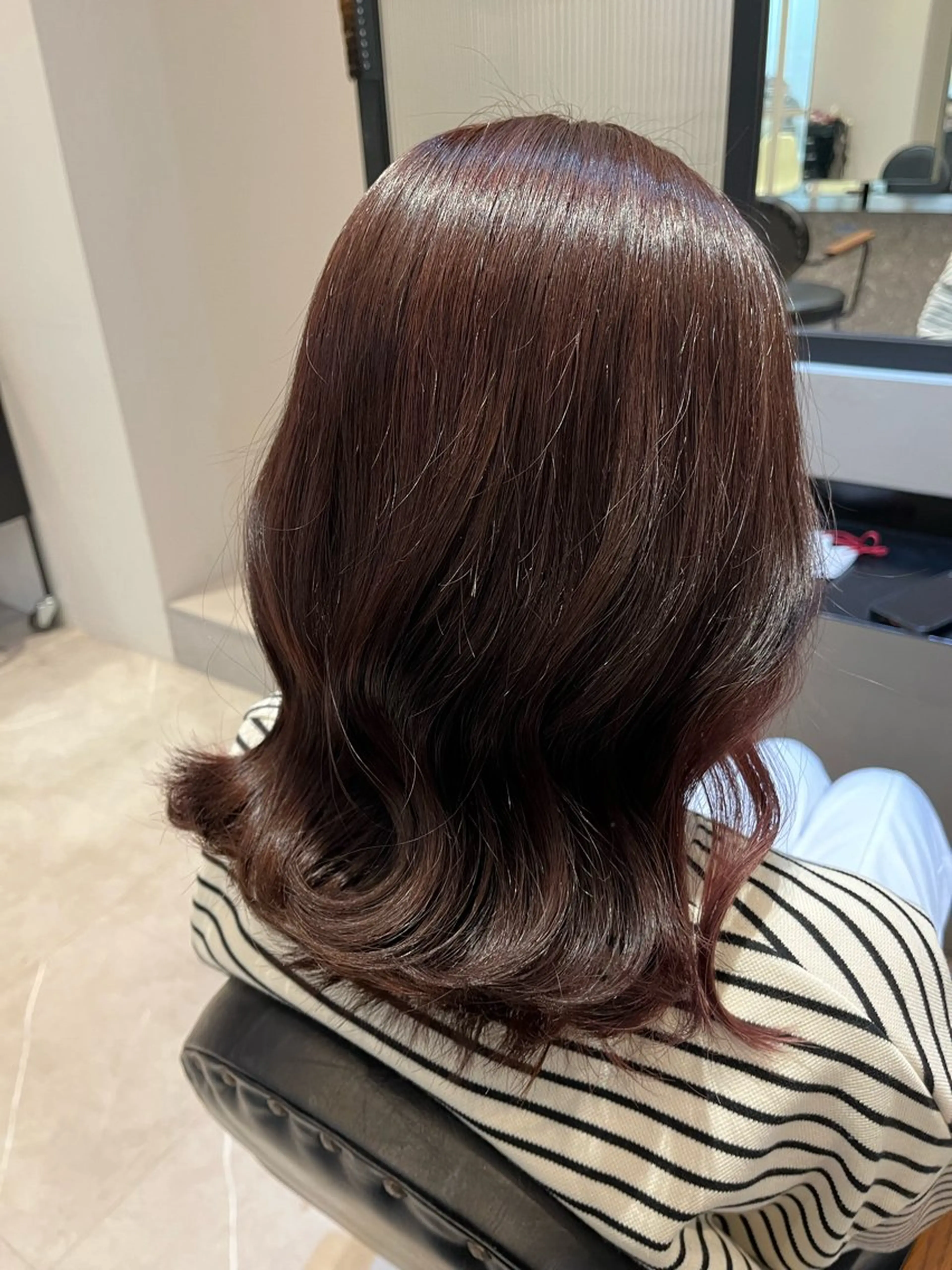 セミロング 韓国ヘア🇰🇷/ みずき/レイヤーのヘアスタイル