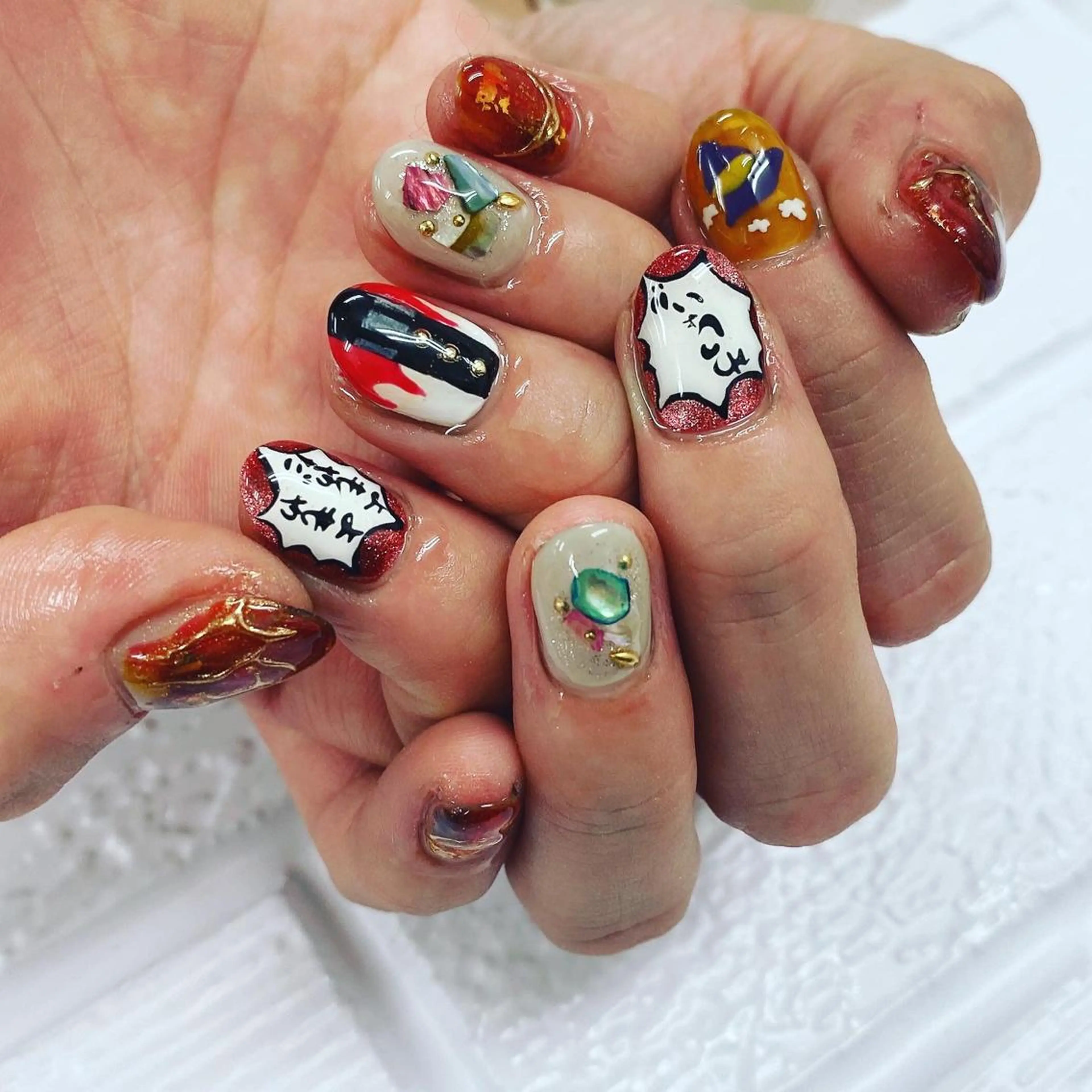 ネイル アートネイル 持ち込み N._._.claw[エヌクロー]所属・N._._. clawのネイルデザイン