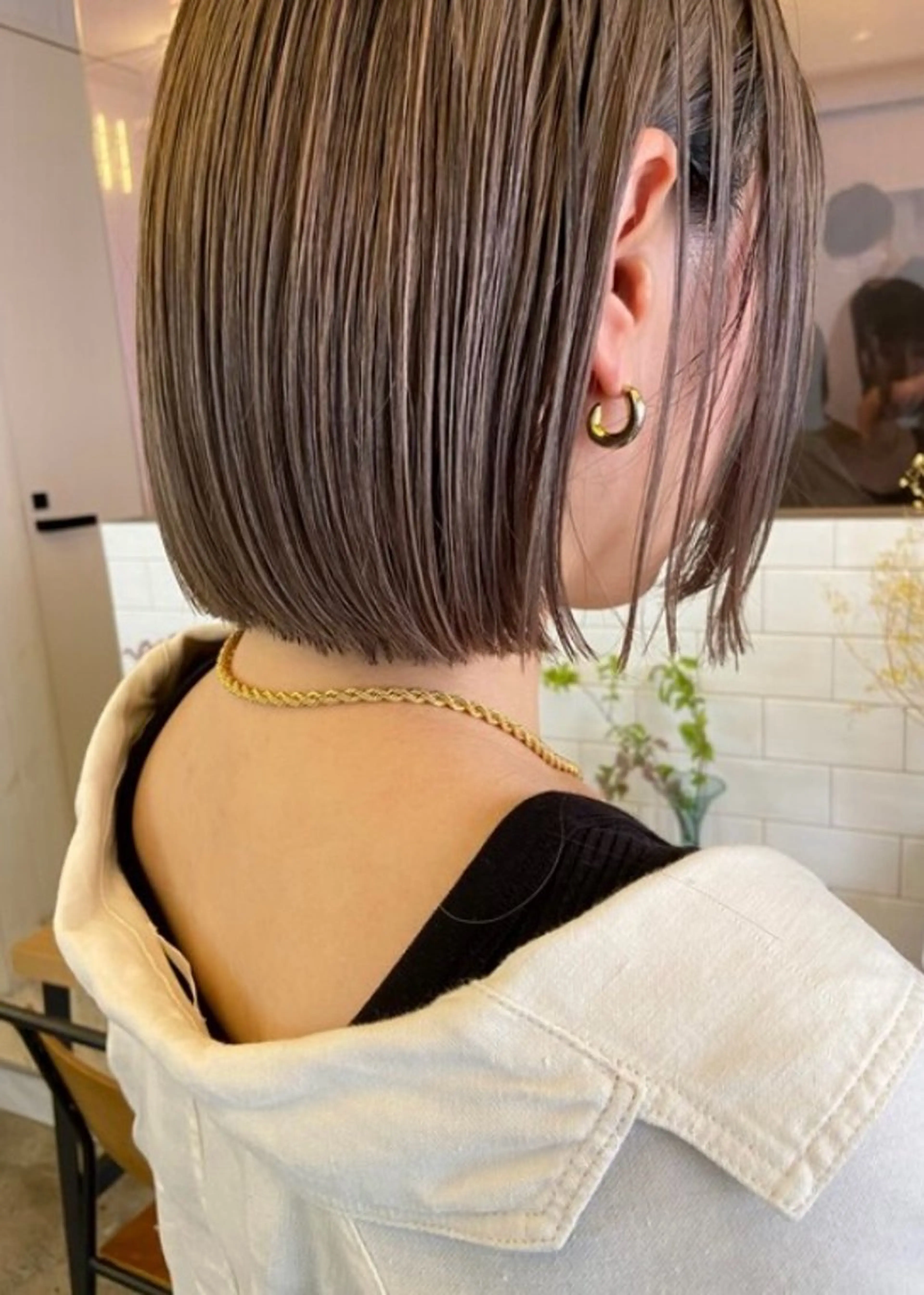 ショート カラー ベージュカラー 透明感カラー GOOD DAY HAIR所属・実夢 🪐のヘアスタイル