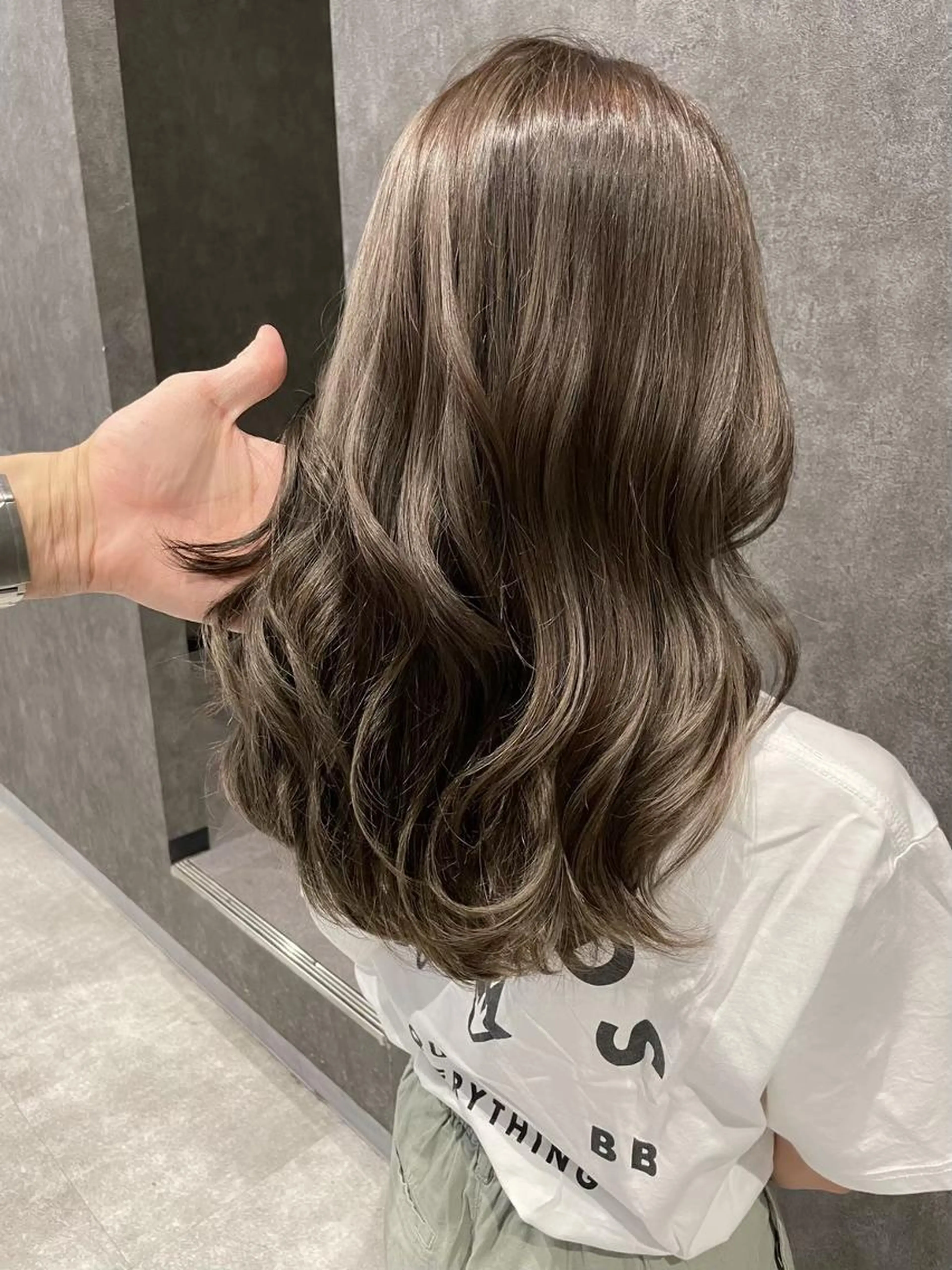 【ケアブリーチ】3Dハイライト+フルカラー+リペアトリートメント / ￥14800～の写真