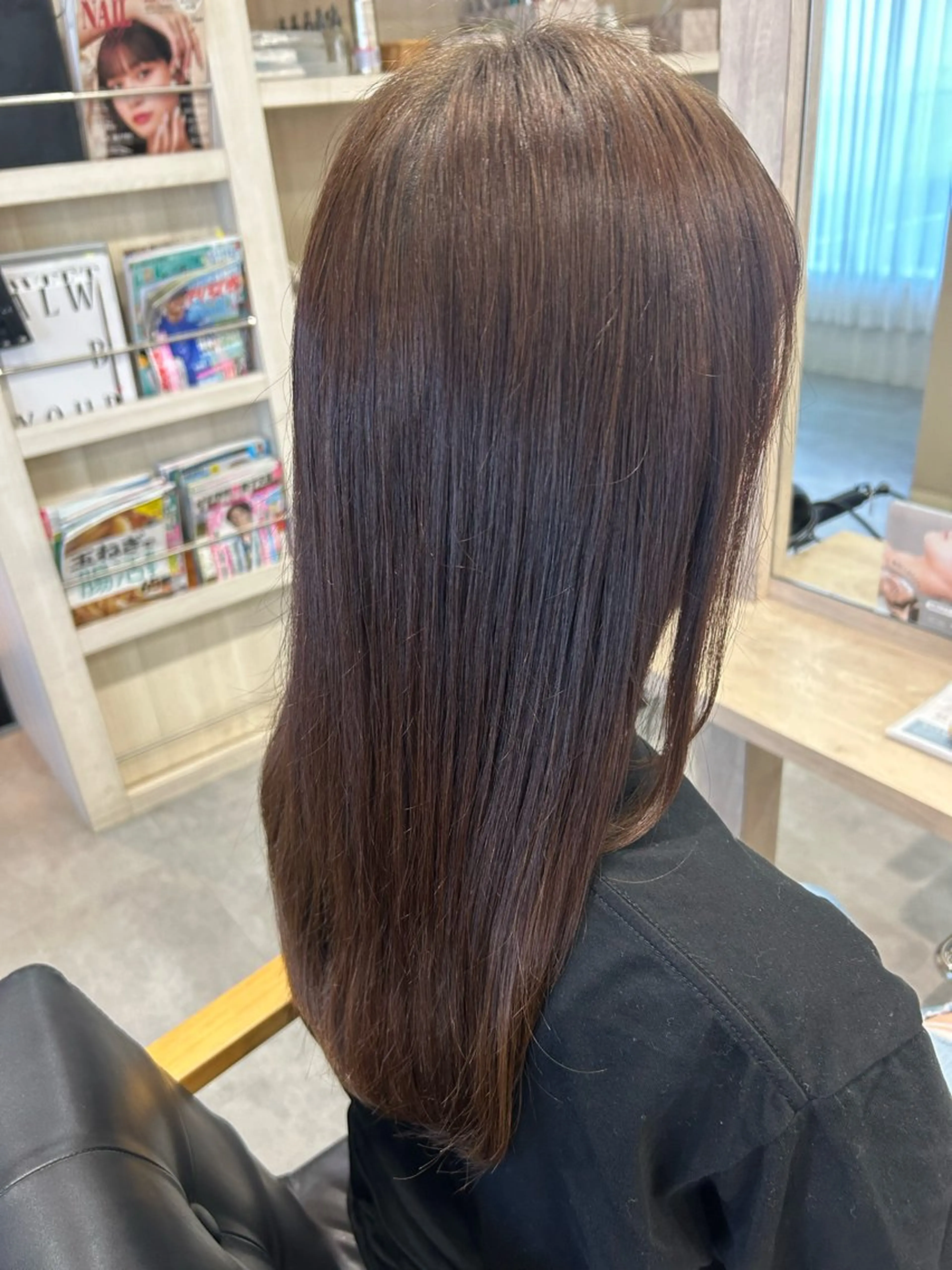 カラー 村上 ななみのヘアスタイル