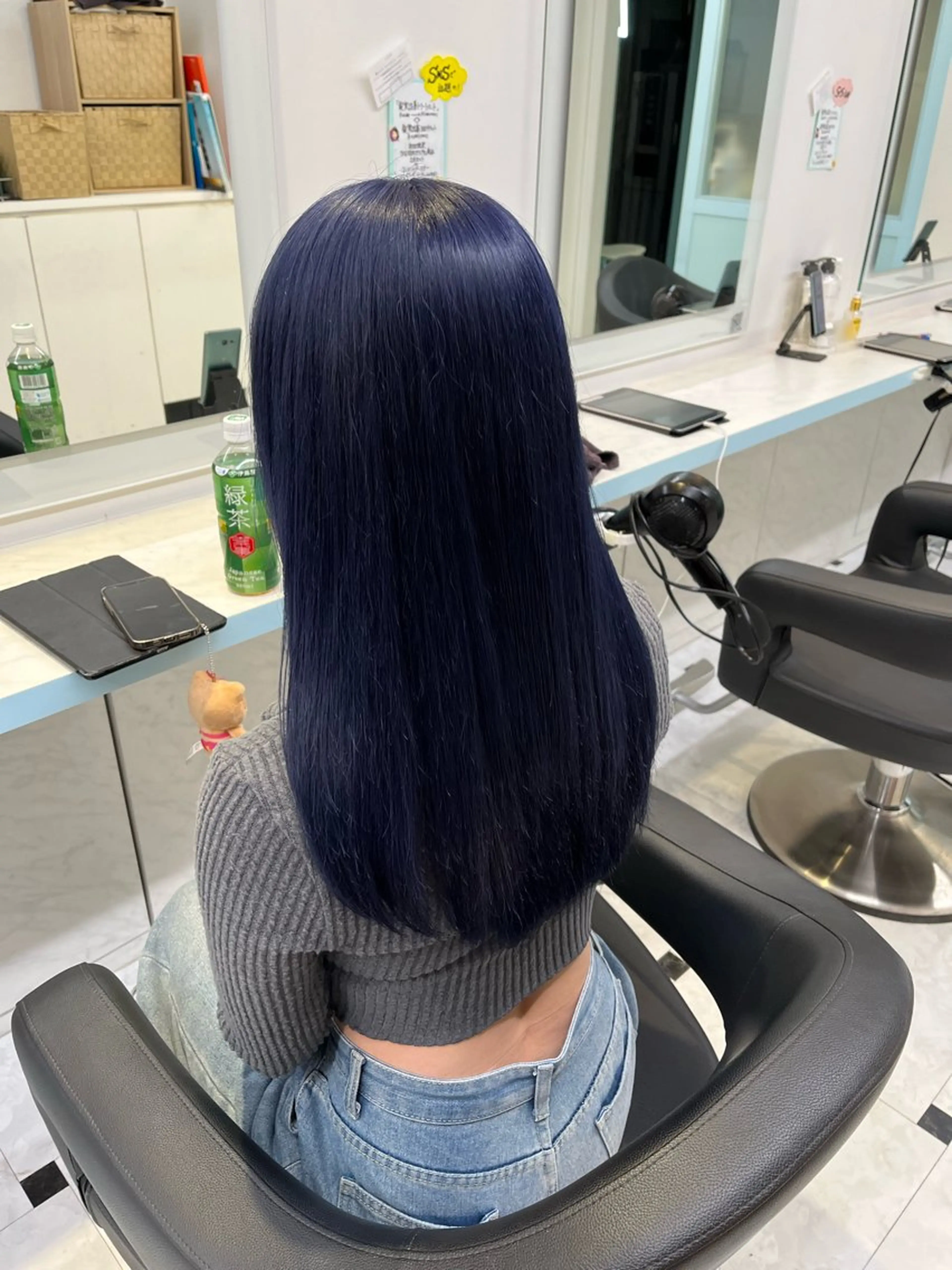 ロング カラー ヘアカラー トリートメント ブリーチカラー 🩵MIZUKIのヘアスタイル