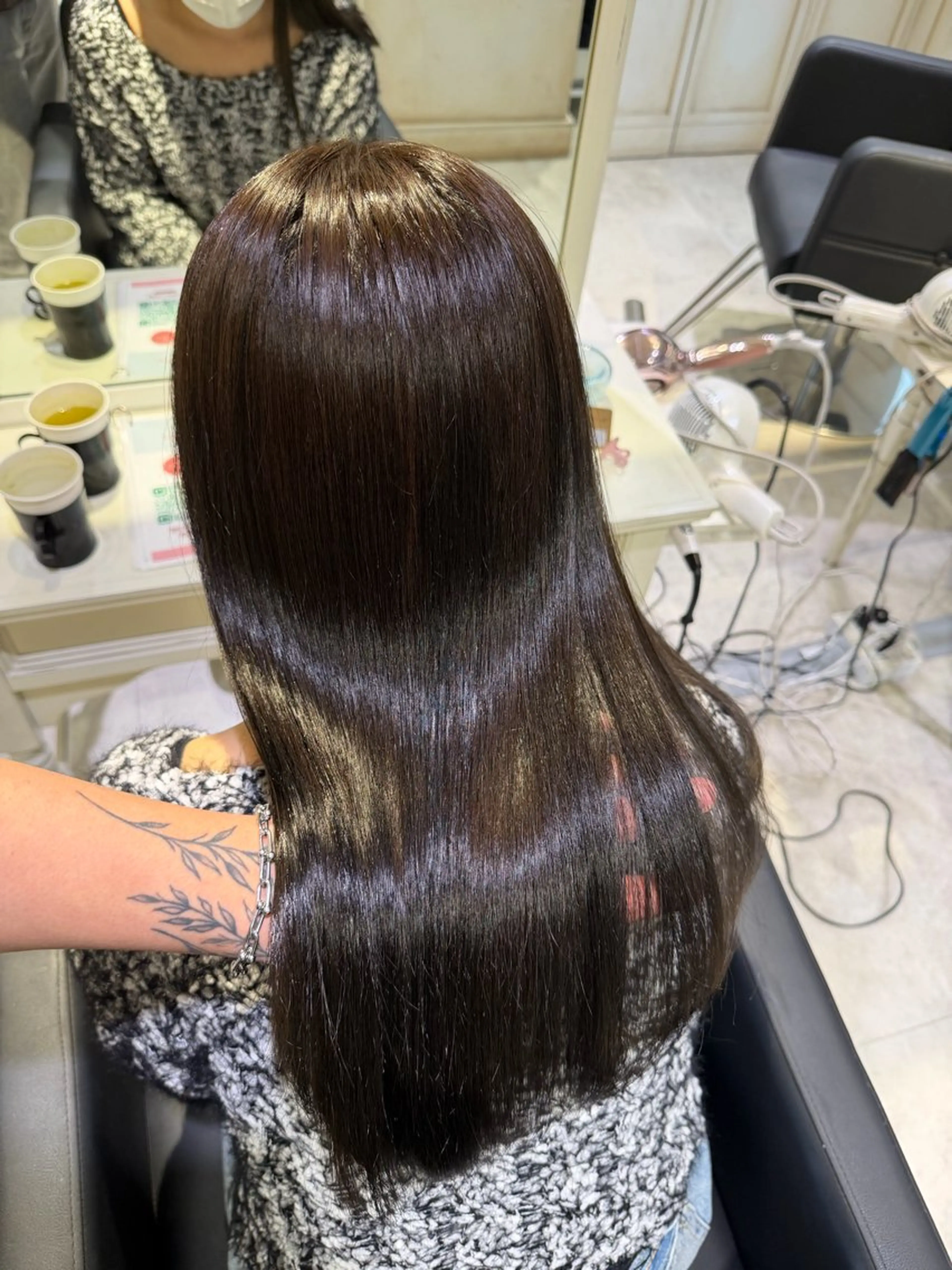 ミディアム カット 縮毛矯正 トリートメント 🟠髪質改善縮毛矯正 YUTO🟠のヘアスタイル