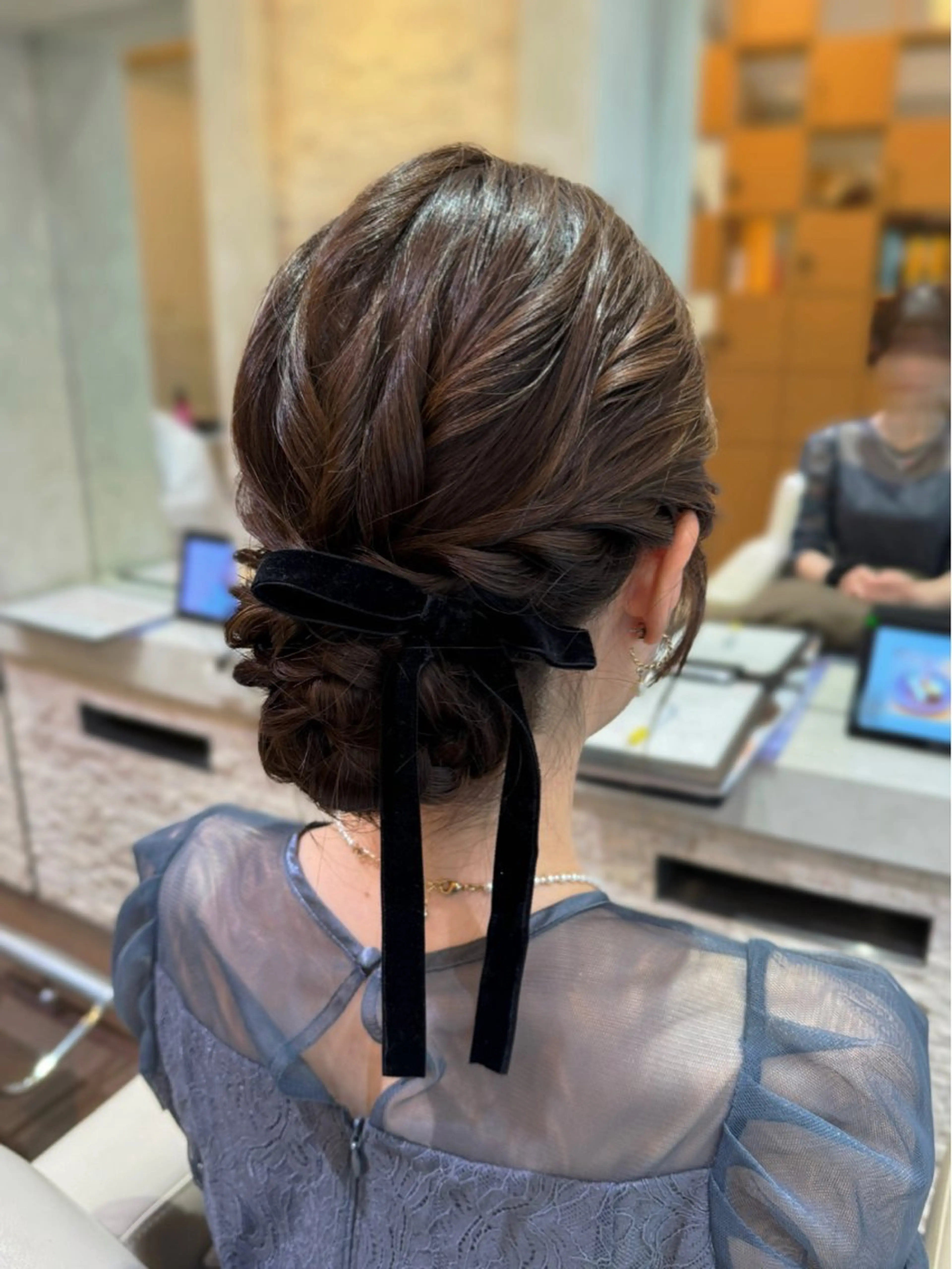 ヘアアレンジ ヘアセット 本多 美羽のヘアスタイル