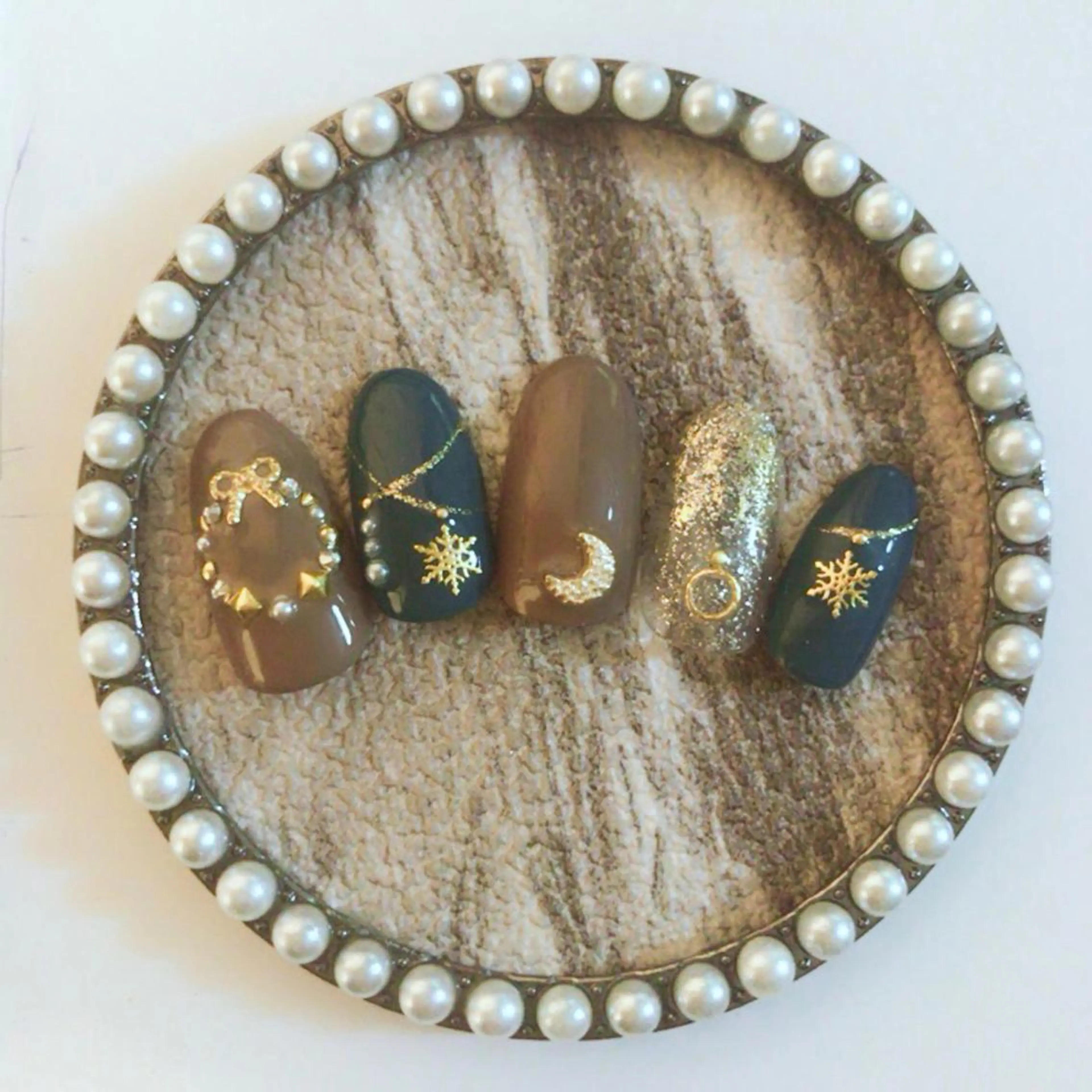 ネイル 冬ネイル クリスマス エステティックサロン Liente(リアンテ）所属・Hashimoto .のエステ・リラクイメージ