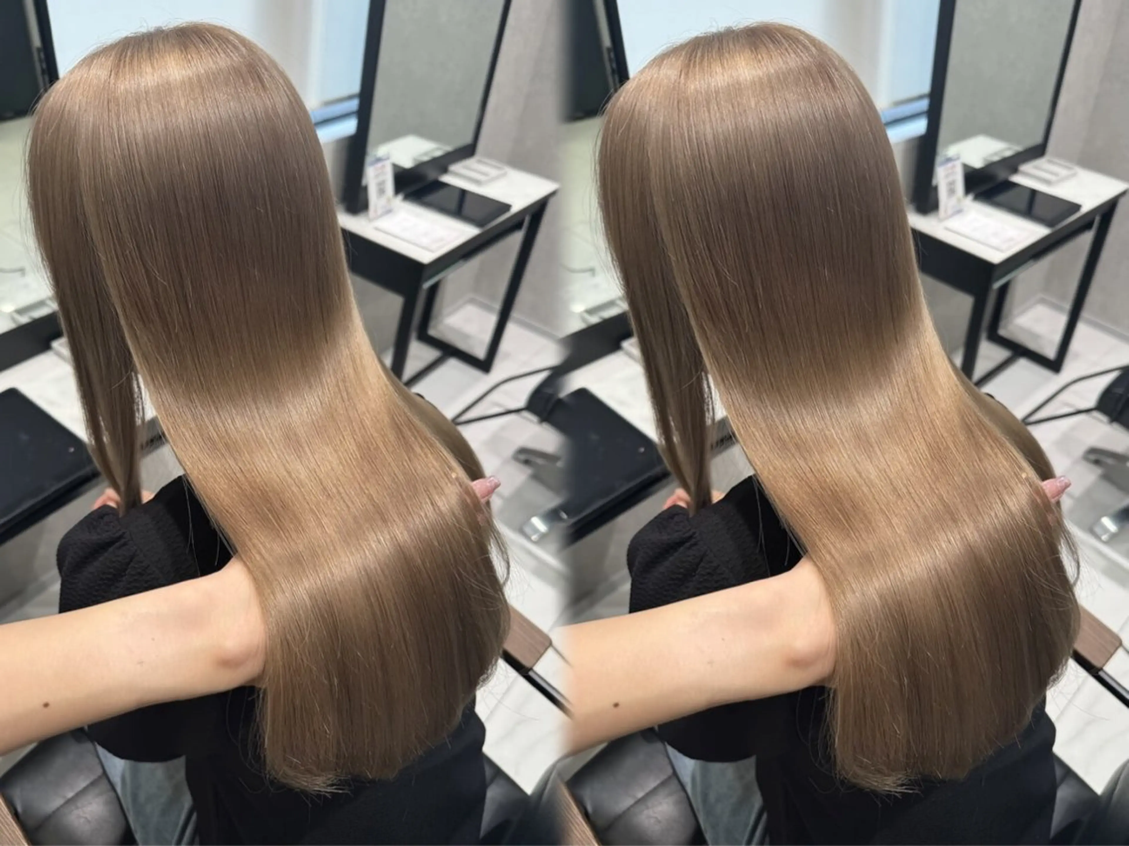 ロング ヘアアレンジ/暖色/ ハイトーン/🌼歩花のヘアスタイル