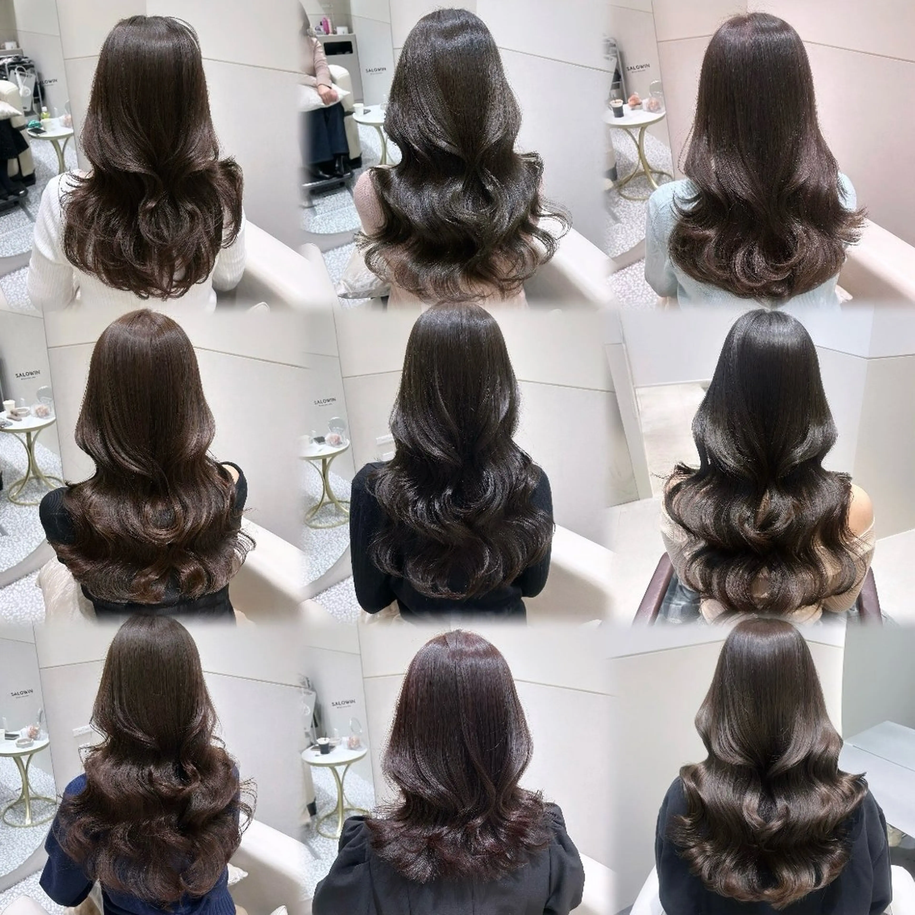 ロング カラー レイヤーカット カット ヘアカラー トリートメント 🩷韓国ヘア/ヨシン モリ🩷Maikaのヘアスタイル
