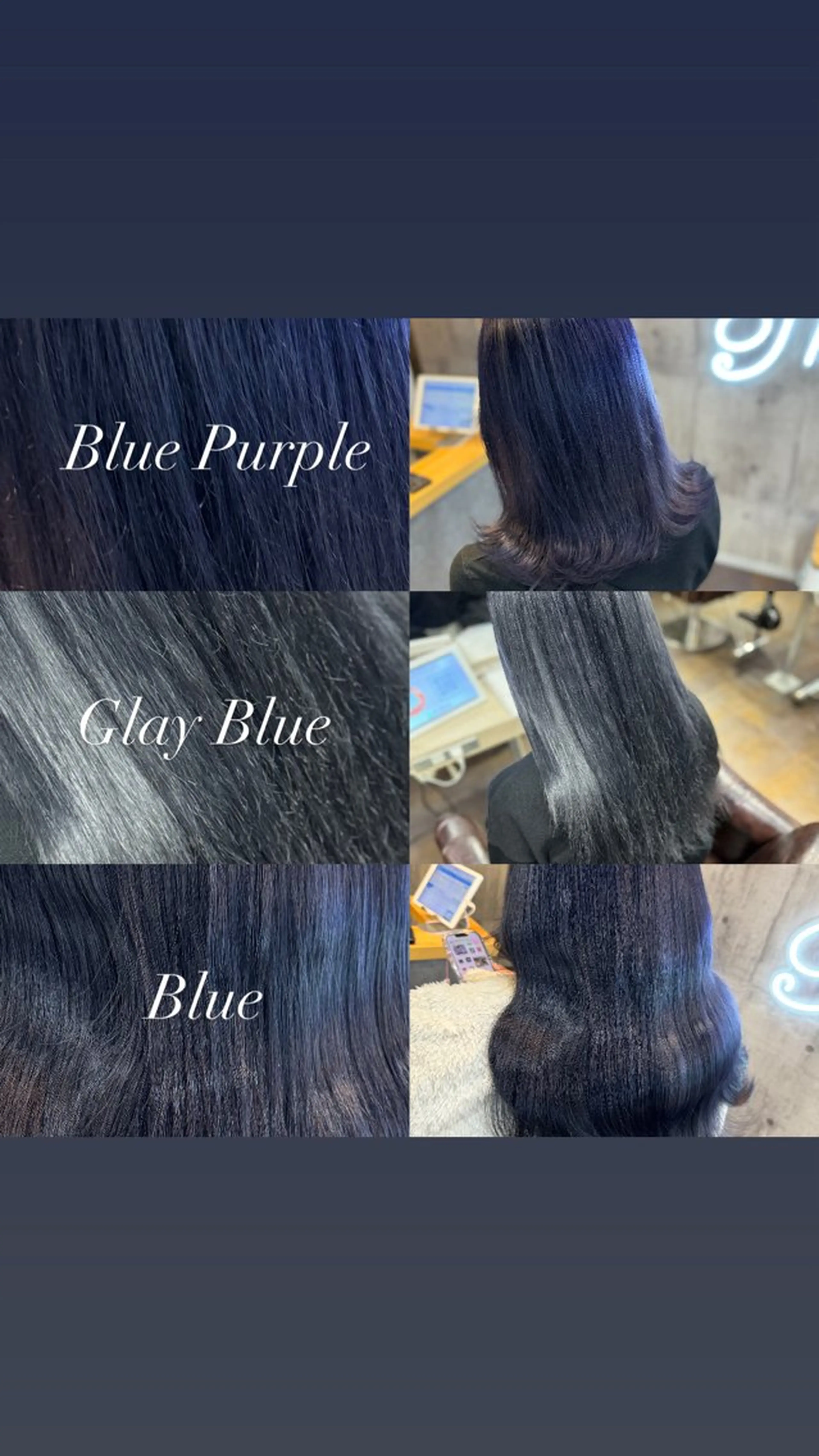 セミロング カラー ヘアアレンジ シールエクステ セミロングパーマ バレイヤージュ ダブルカラー グラデーションカラー ミルクティーハイトー ン💖Mikaのヘアスタイル