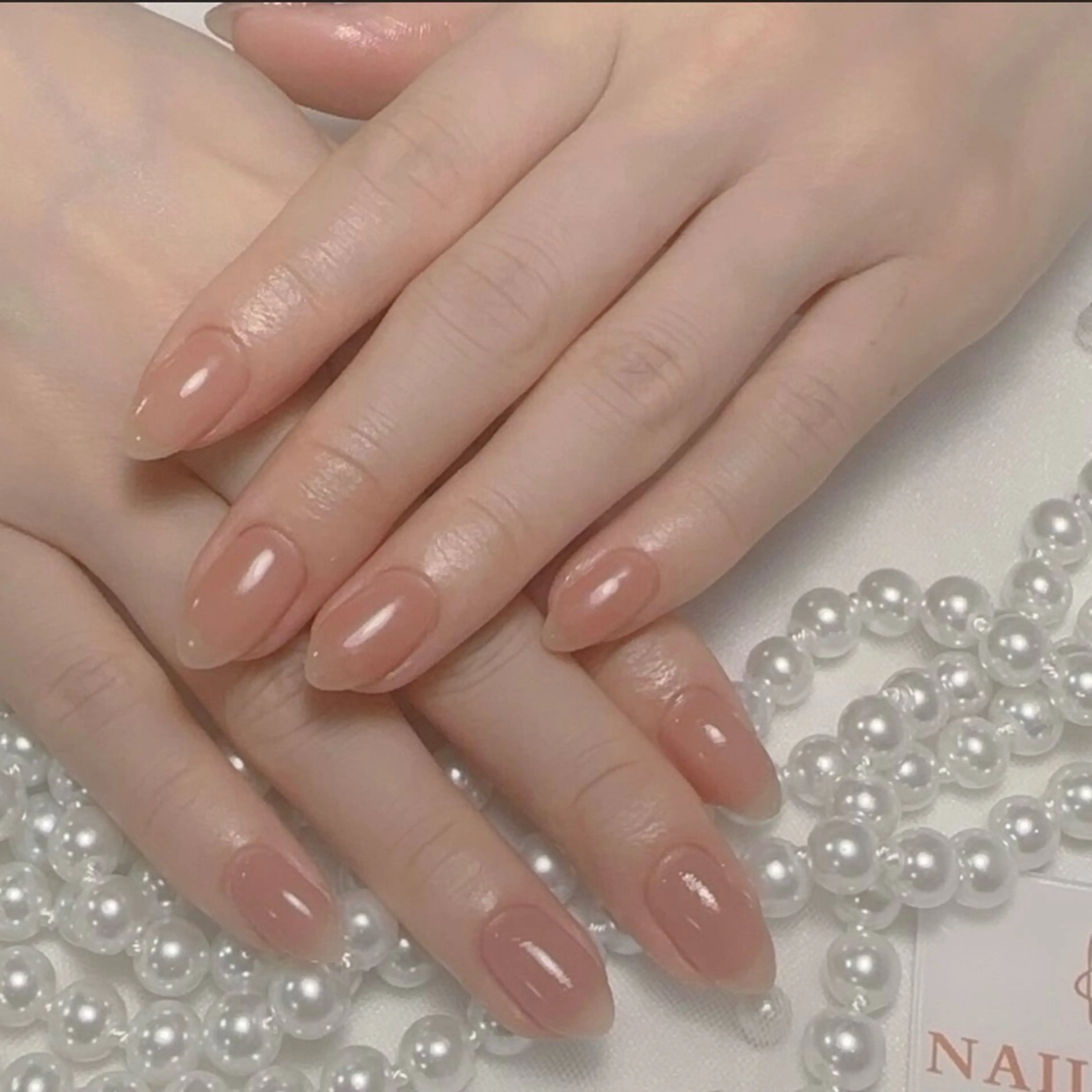 ネイル アートネイル フレンチネイル ジェルネイル グラデーション 韓国ネイル ハンドネイル 💕鈴木ユリ パラジェル/オフ無料のネイルデザイン