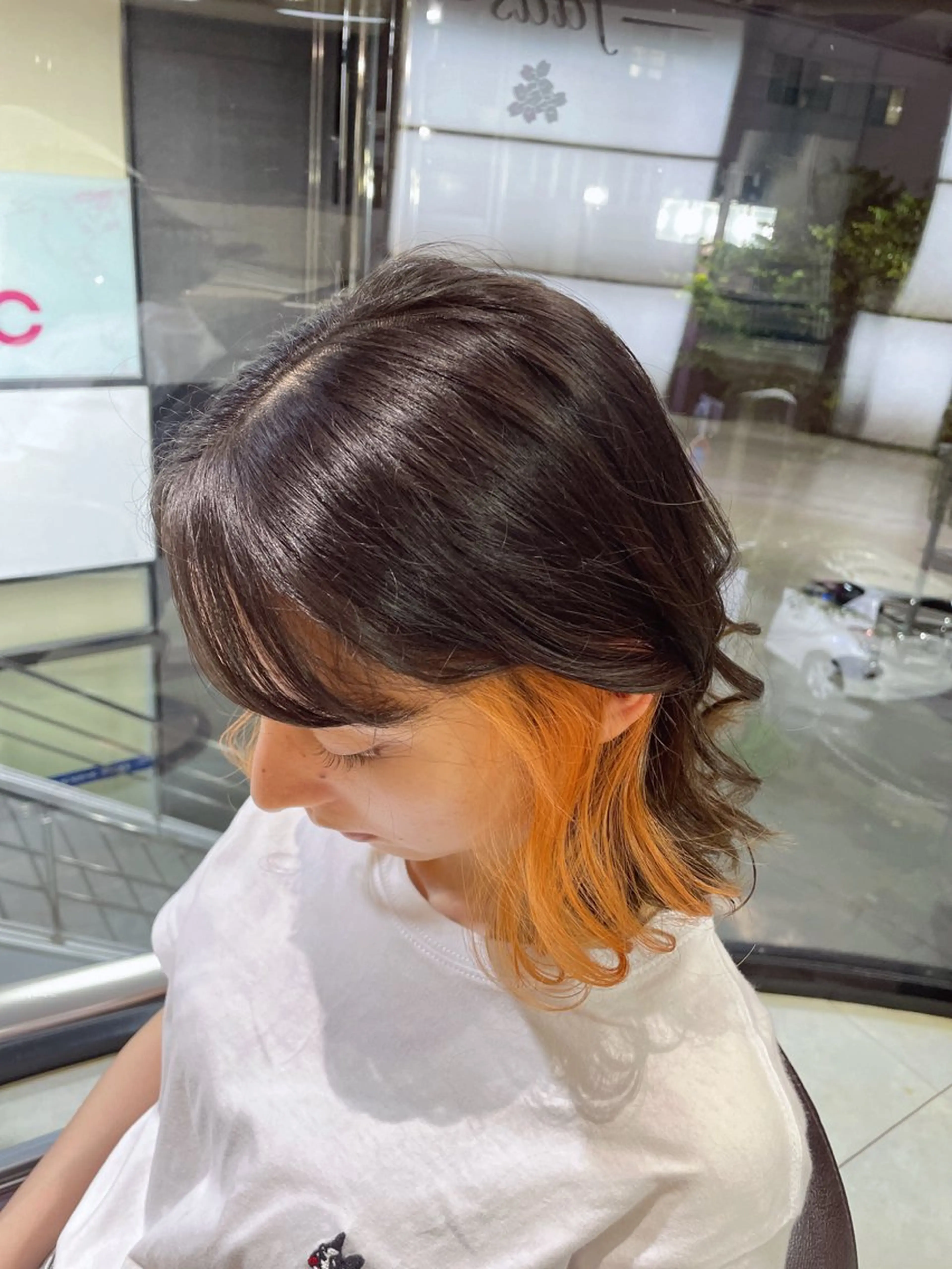 ミディアム 下村 和香奈のヘアスタイル