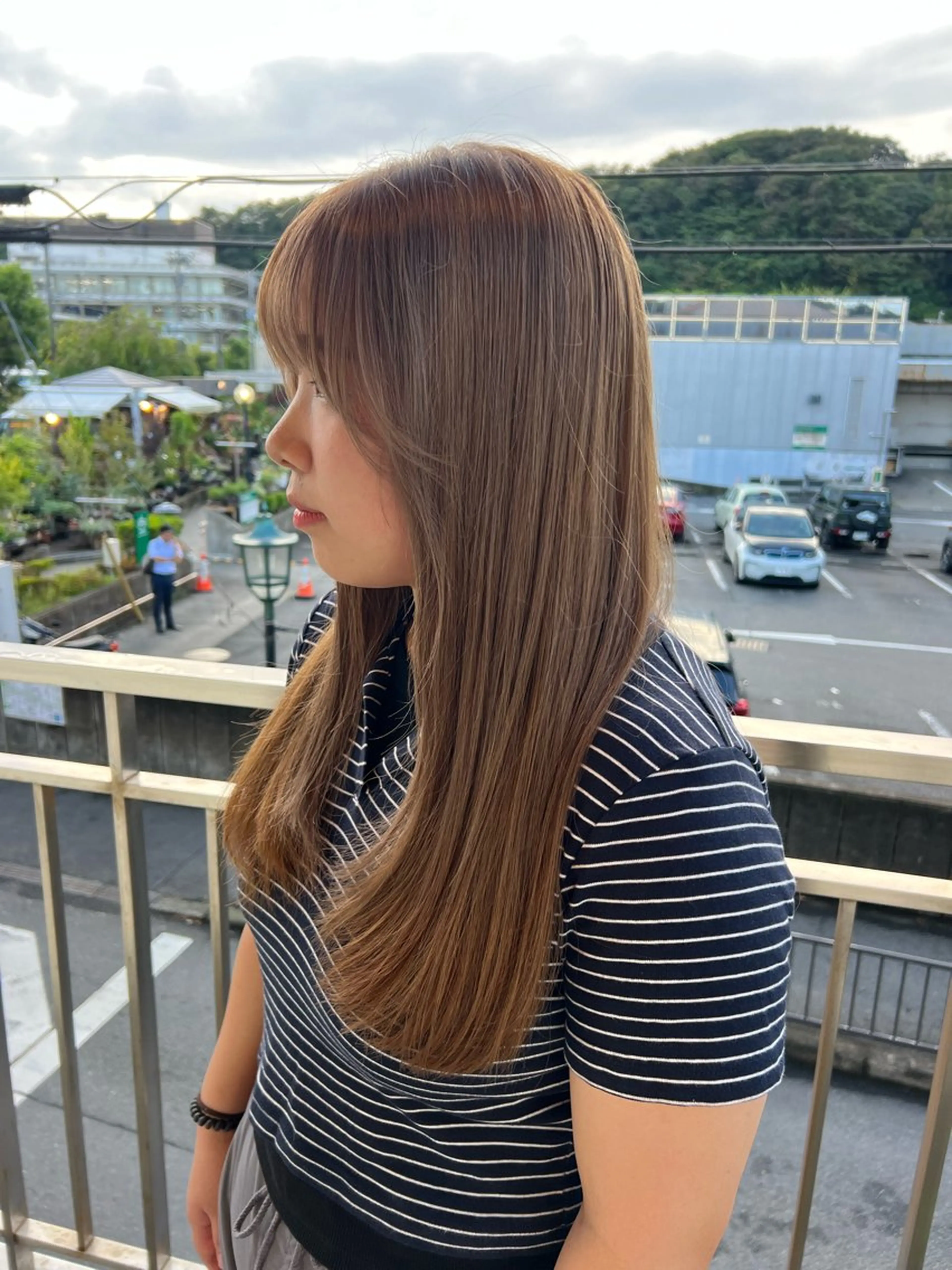 ロング カラー ヘアカラー 🧸 サトウサクネ🧸のヘアスタイル