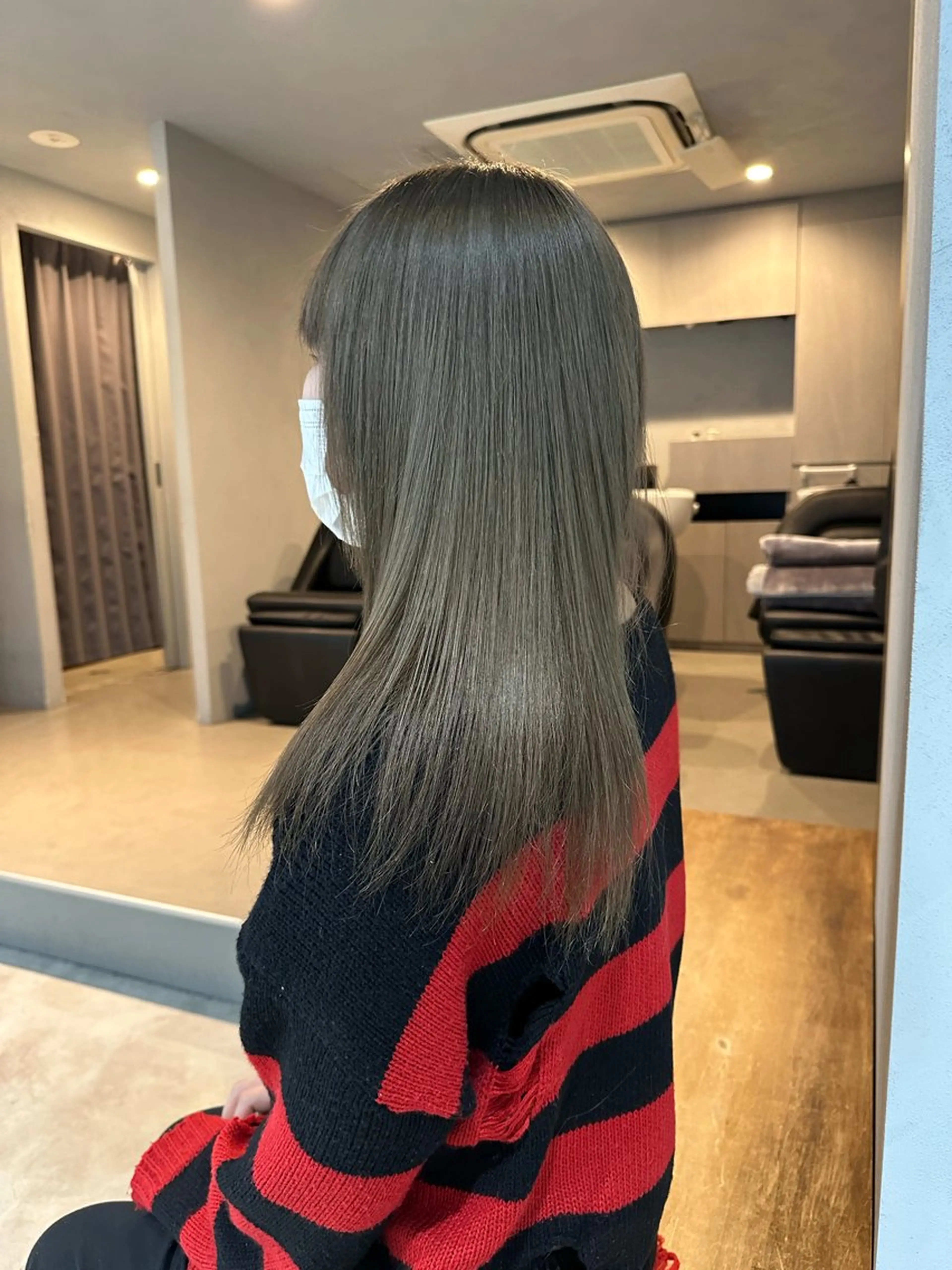 ロング カラー ブリーチ ハイトーンカラー ウェーブパーマ/ レイヤー/齋藤大貴のヘアスタイル