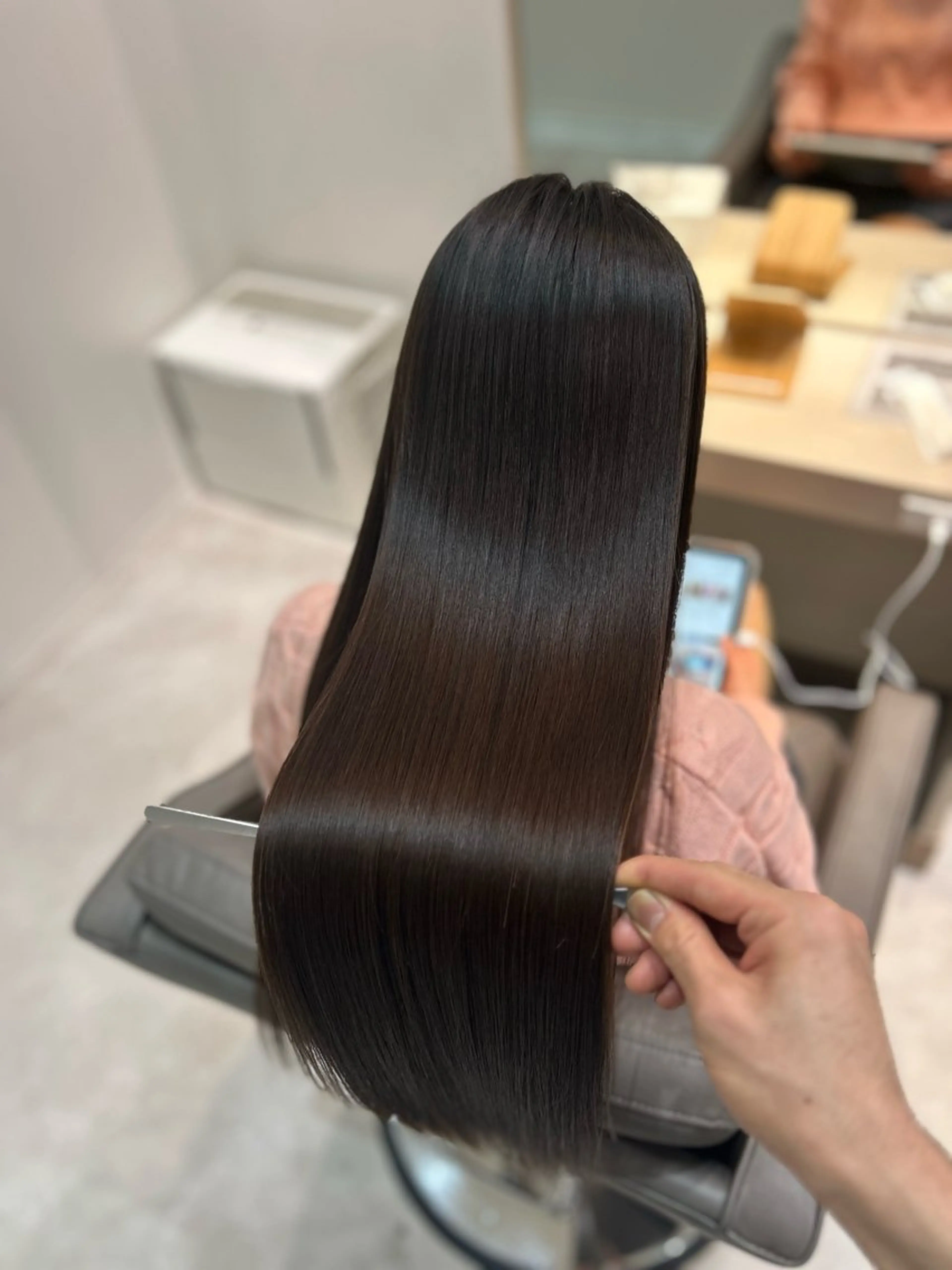 ロング 割れ癖も直す髪質改善 美容師✨みやたのヘアスタイル