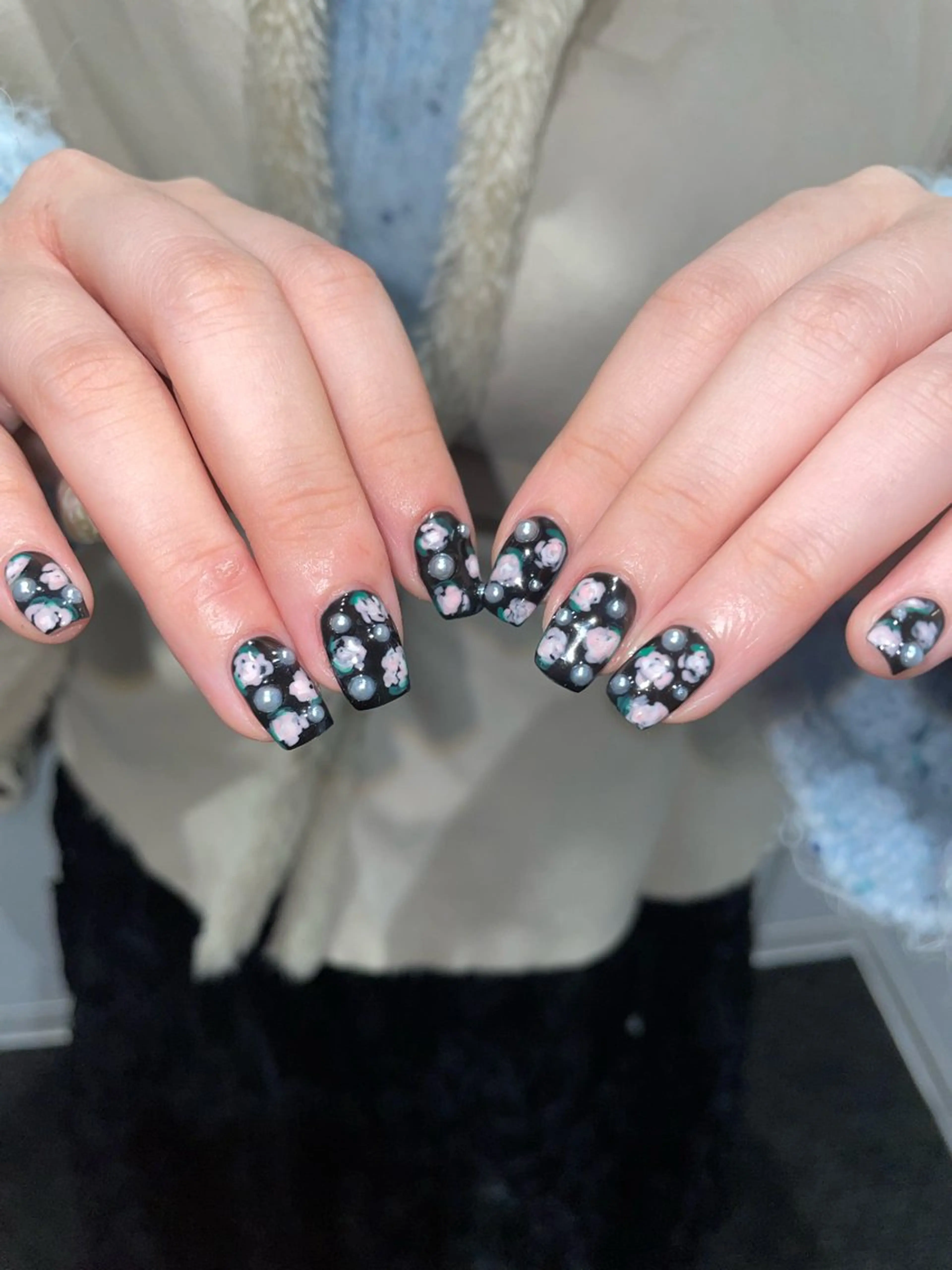 ネイル ハンドネイル GO TODAY 吉祥寺Glint所属・うの 韓国ﾈｲﾙ໒꒱⋆⭒˚のネイルデザイン