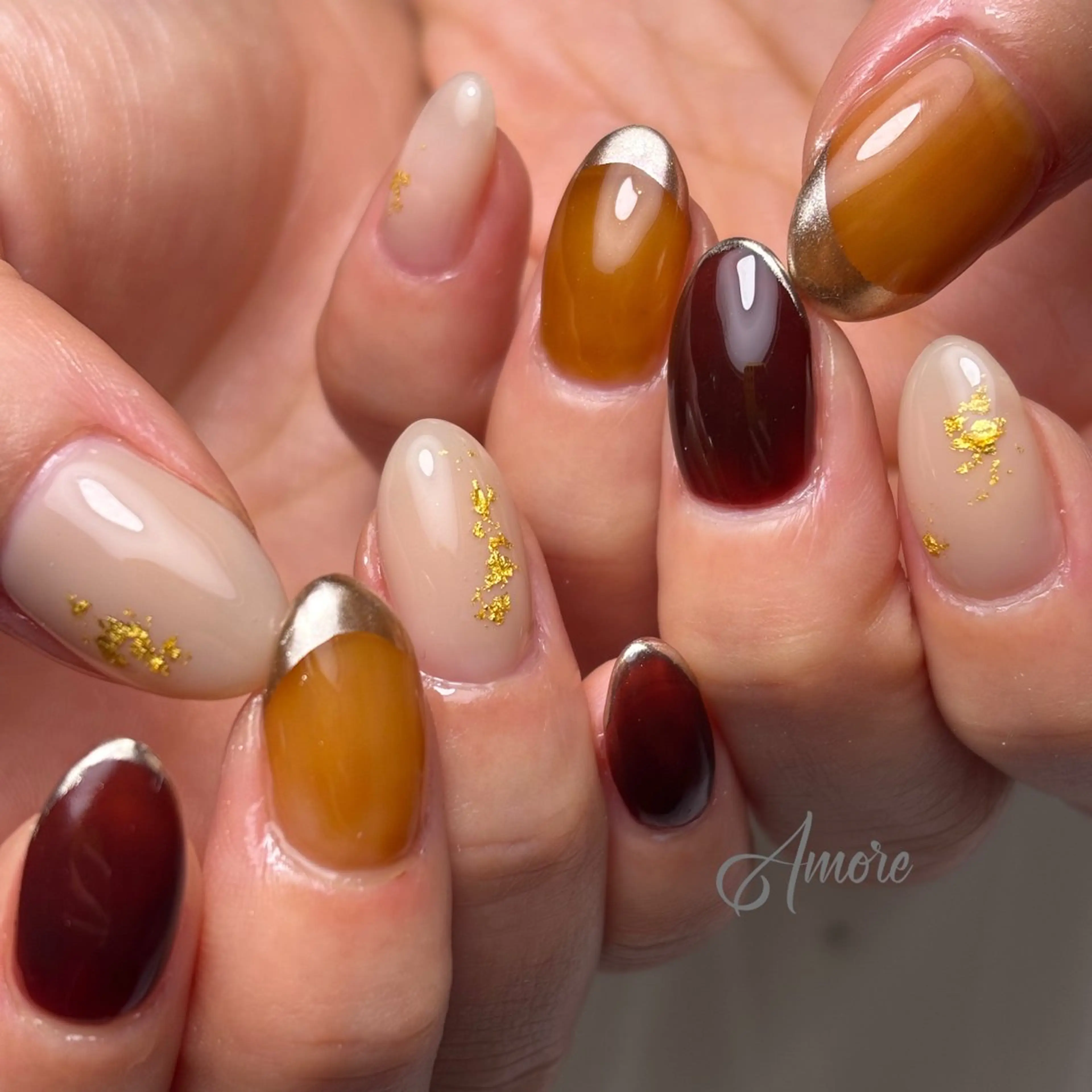 ネイル 桜ネイル ジェルネイル キラキラネイル 韓国ネイル マグネットネイル You kyehwaのネイルデザイン