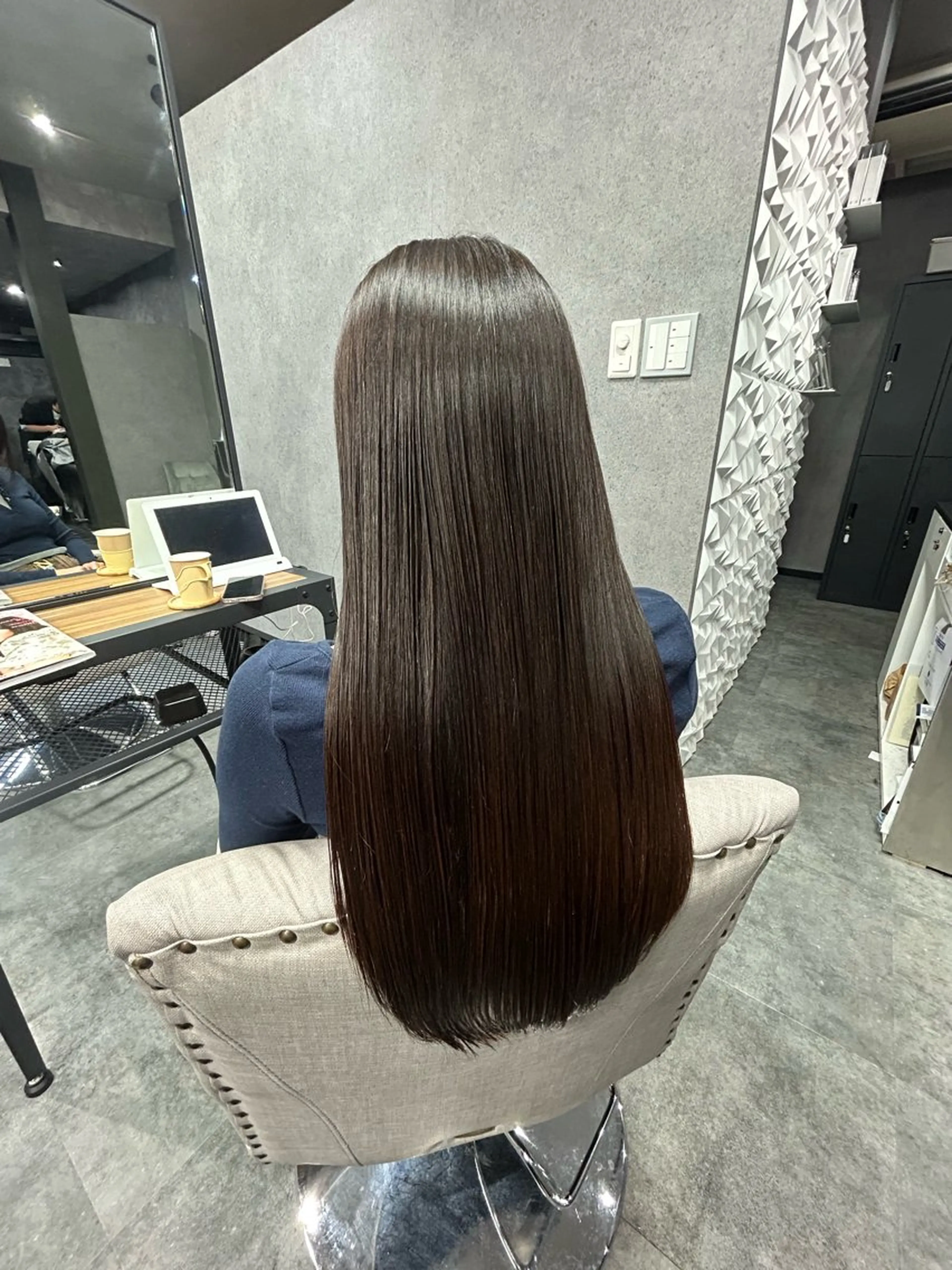 ロング TIGRE tenjin所属・古賀 主馬のヘアスタイル