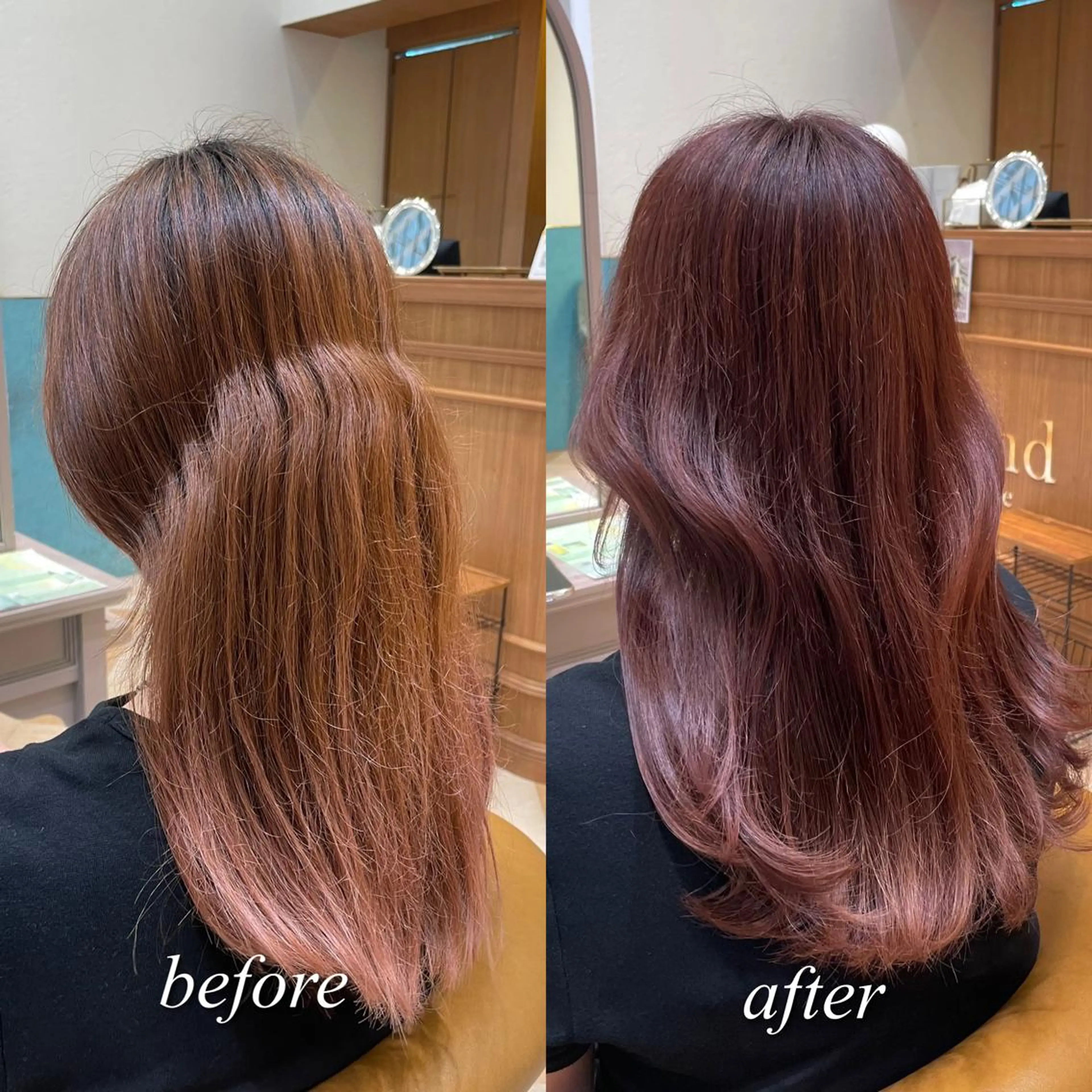 ロング カラー ブリーチ ブリーチなしカラー 韓国風ヘア 韓国レイヤー 🧸🤍ちずみのヘアスタイル