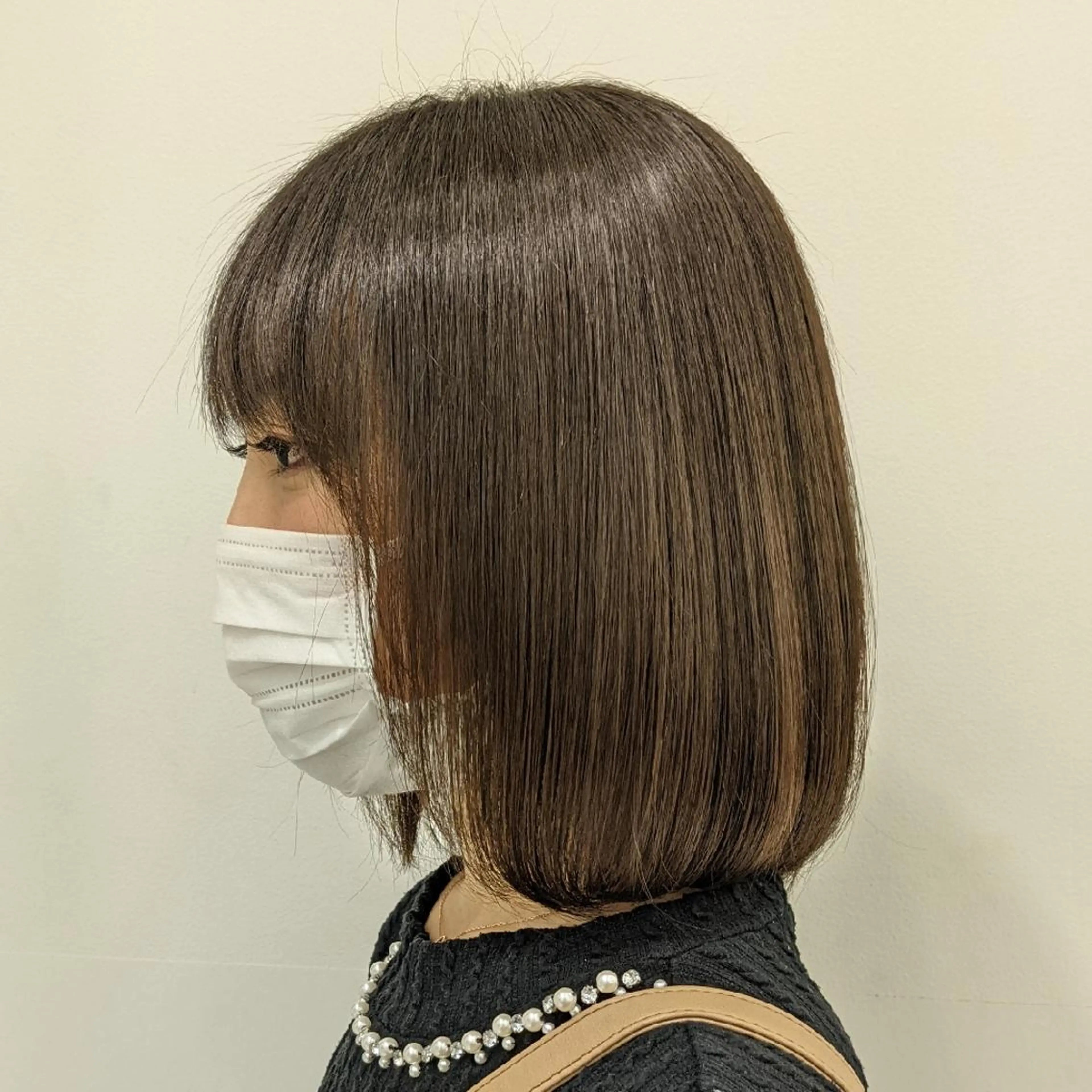 ミディアム TONI&GUY所属・Otsuka Satsukiのヘアスタイル