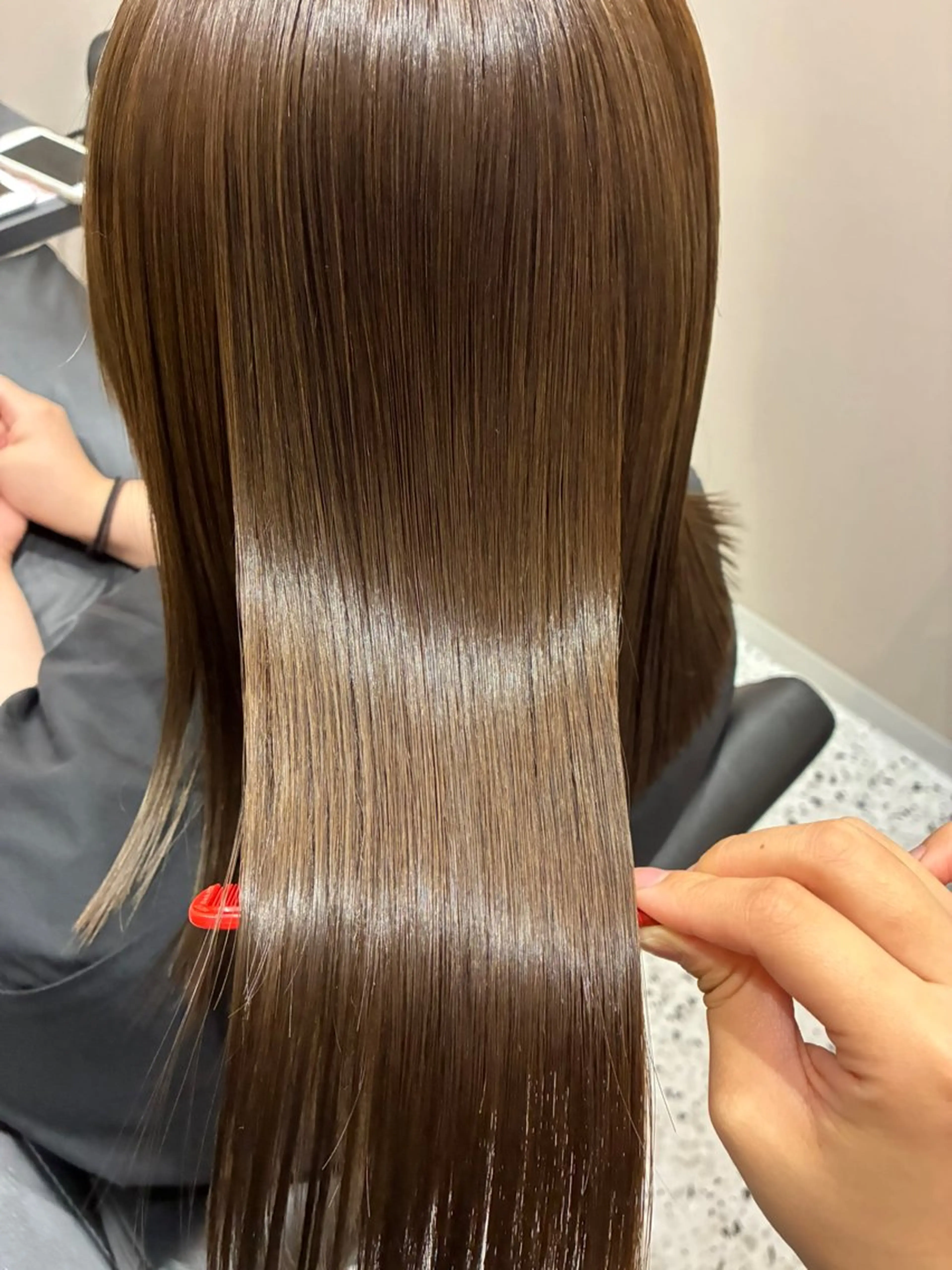 ミディアム カラー ヘアカラー 美髪×髪質改善 🖤Yukineのヘアスタイル