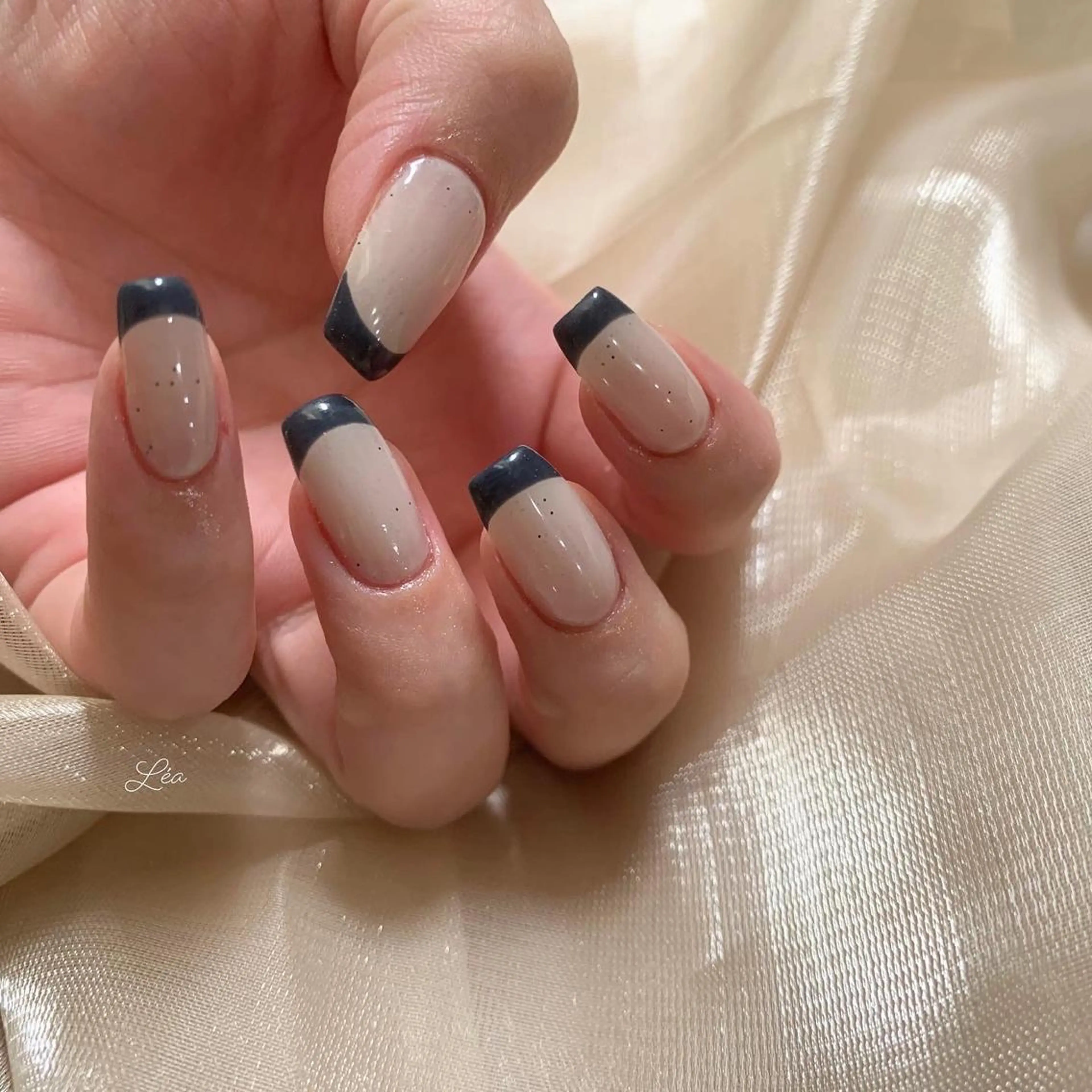 ネイル ジェルネイル パラジェル Léa nailのネイルデザイン