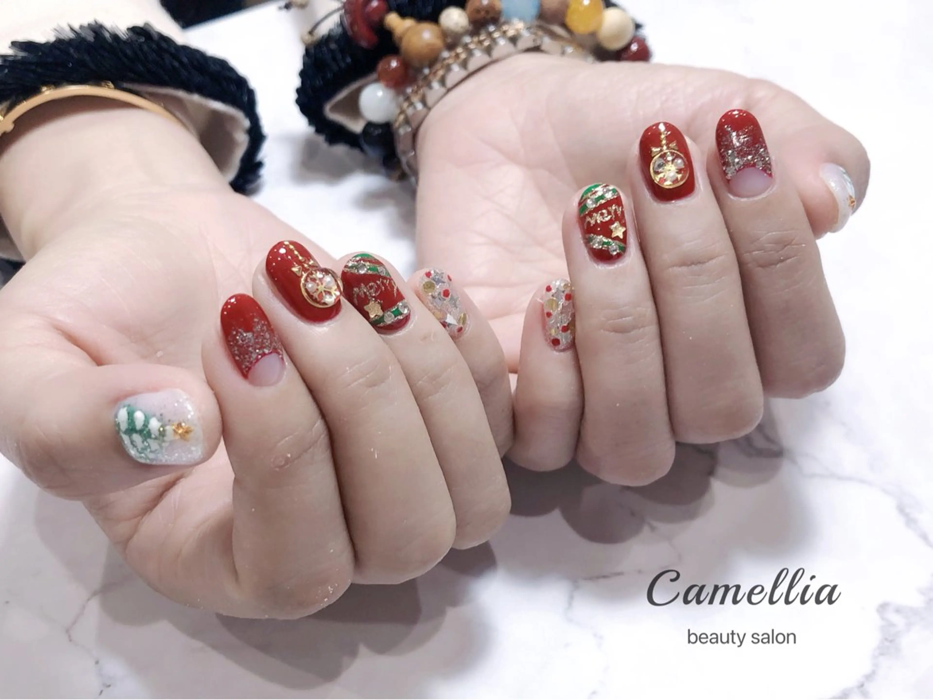ネイル ハンドネイル ハンドケア Camellia nail salonのネイルデザイン