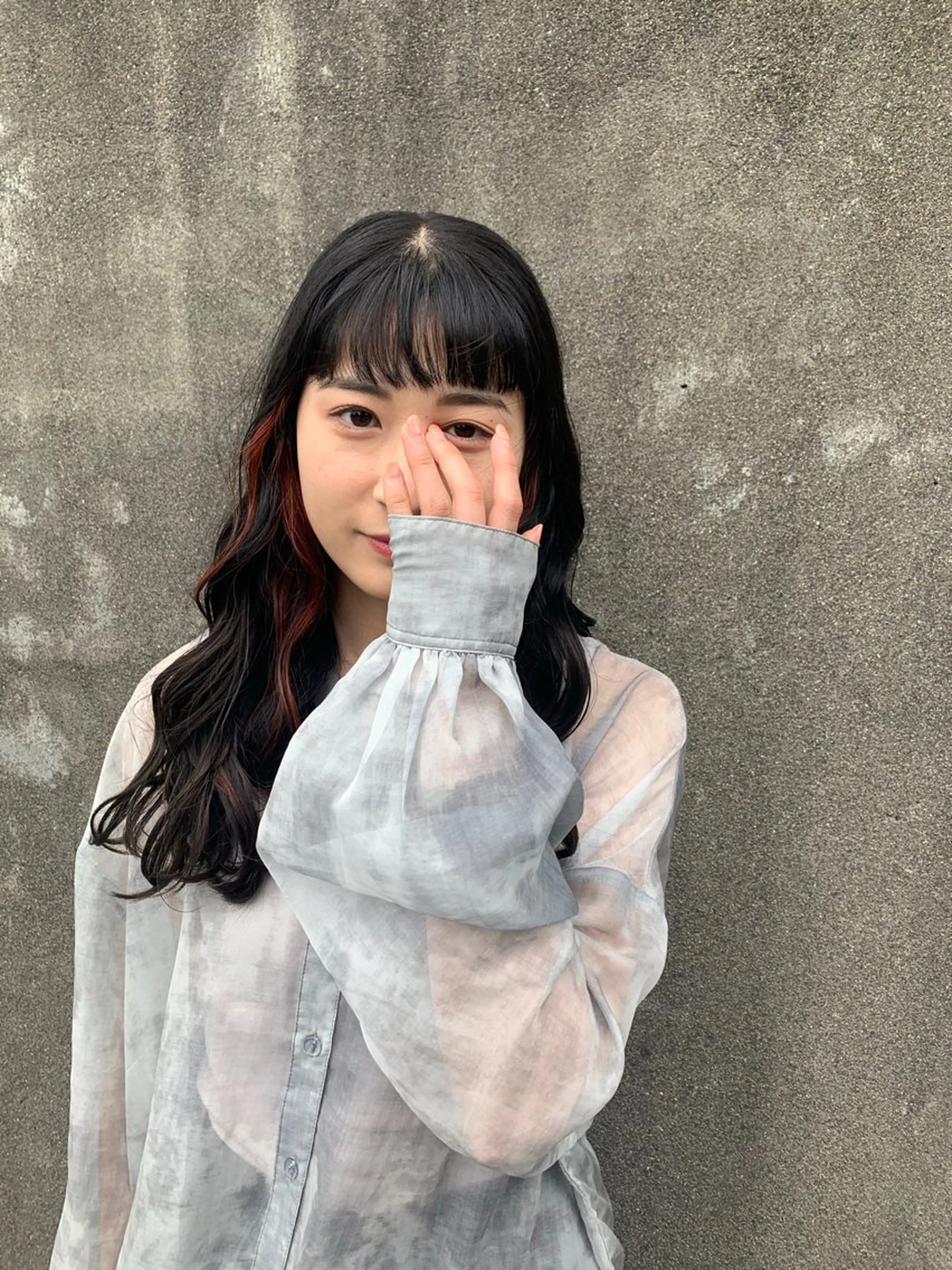 ロング カラー ~洗練ナチュラル~ 🪵 岡田 知佳のヘアスタイル