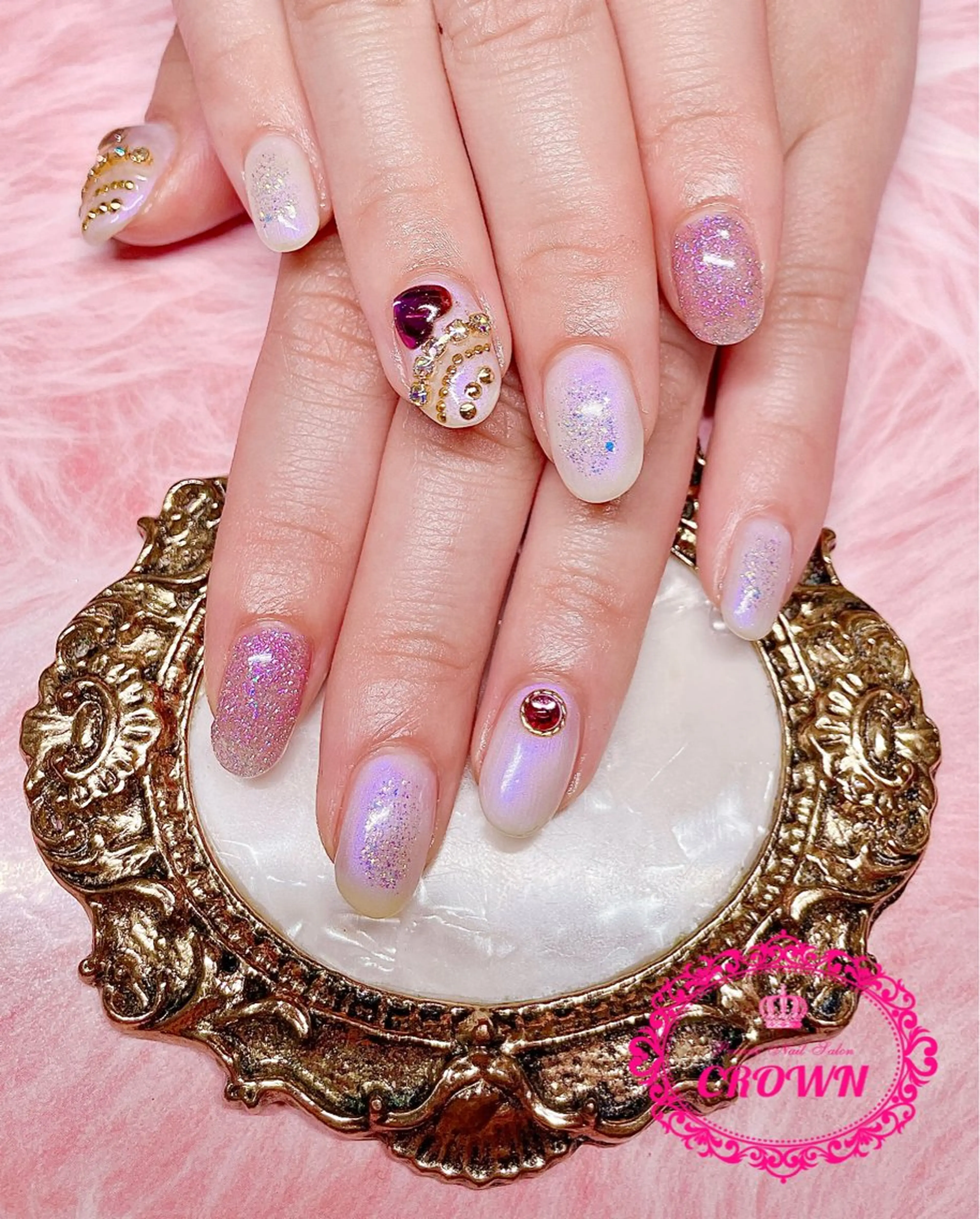 ネイル CROWN プライベートサロンのネイルデザイン
