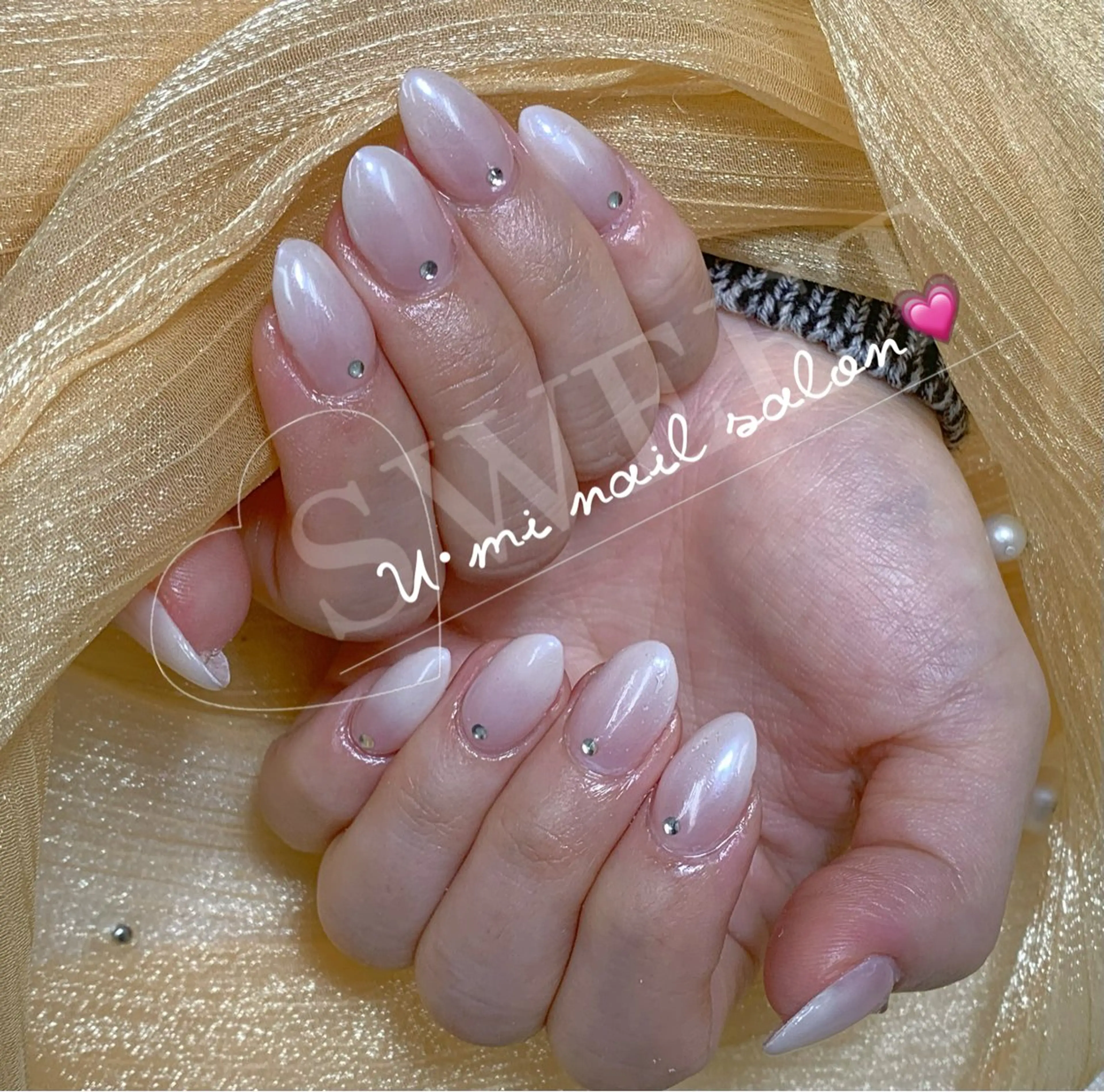 ネイル 持ち込み ハンドネイル U·Mi nail salon所属・U·Mi 上野御徒町容のネイルデザイン