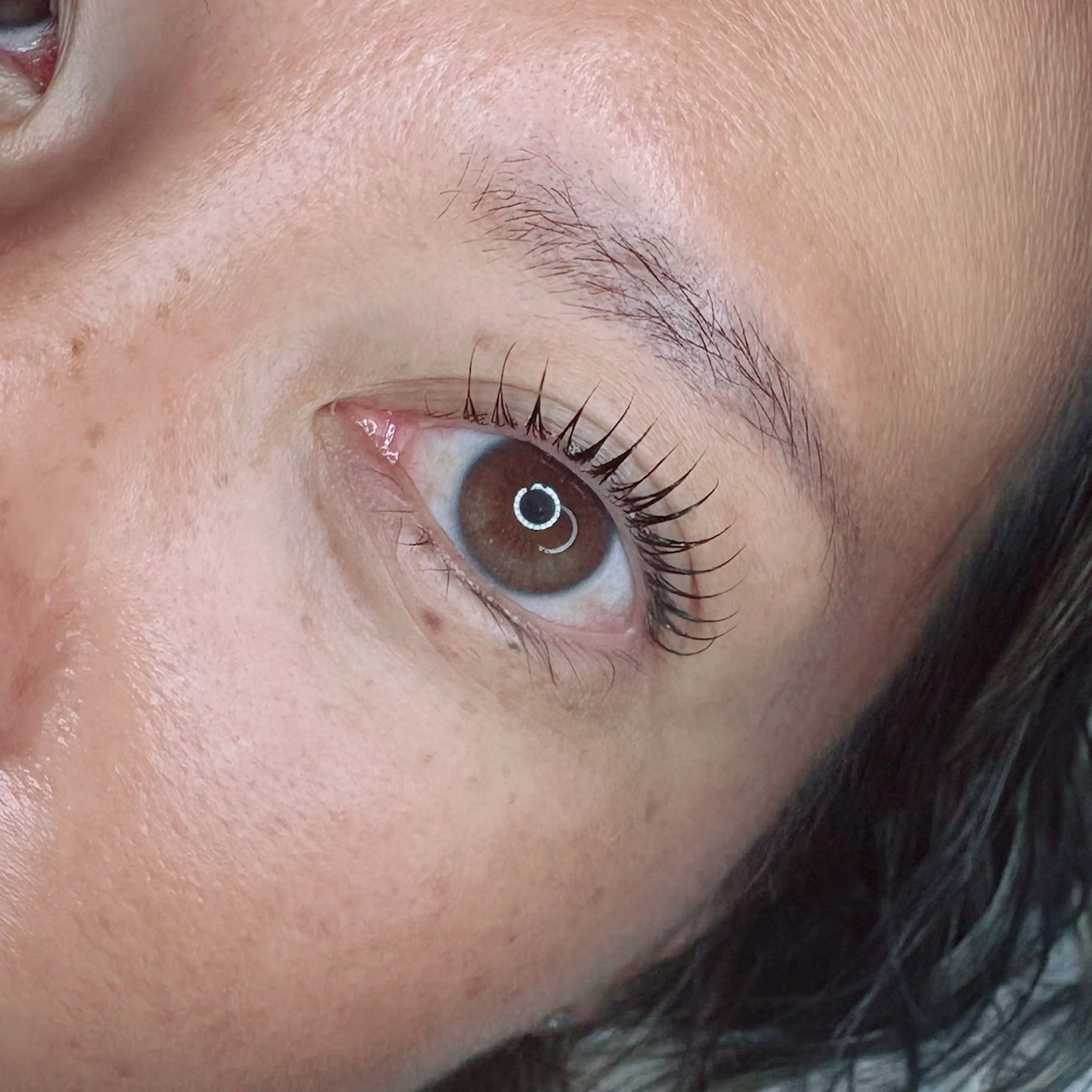 まつ毛パーマ(ﾄﾘｰﾄﾒﾝﾄ•ﾃｨﾝﾄ付き)の写真