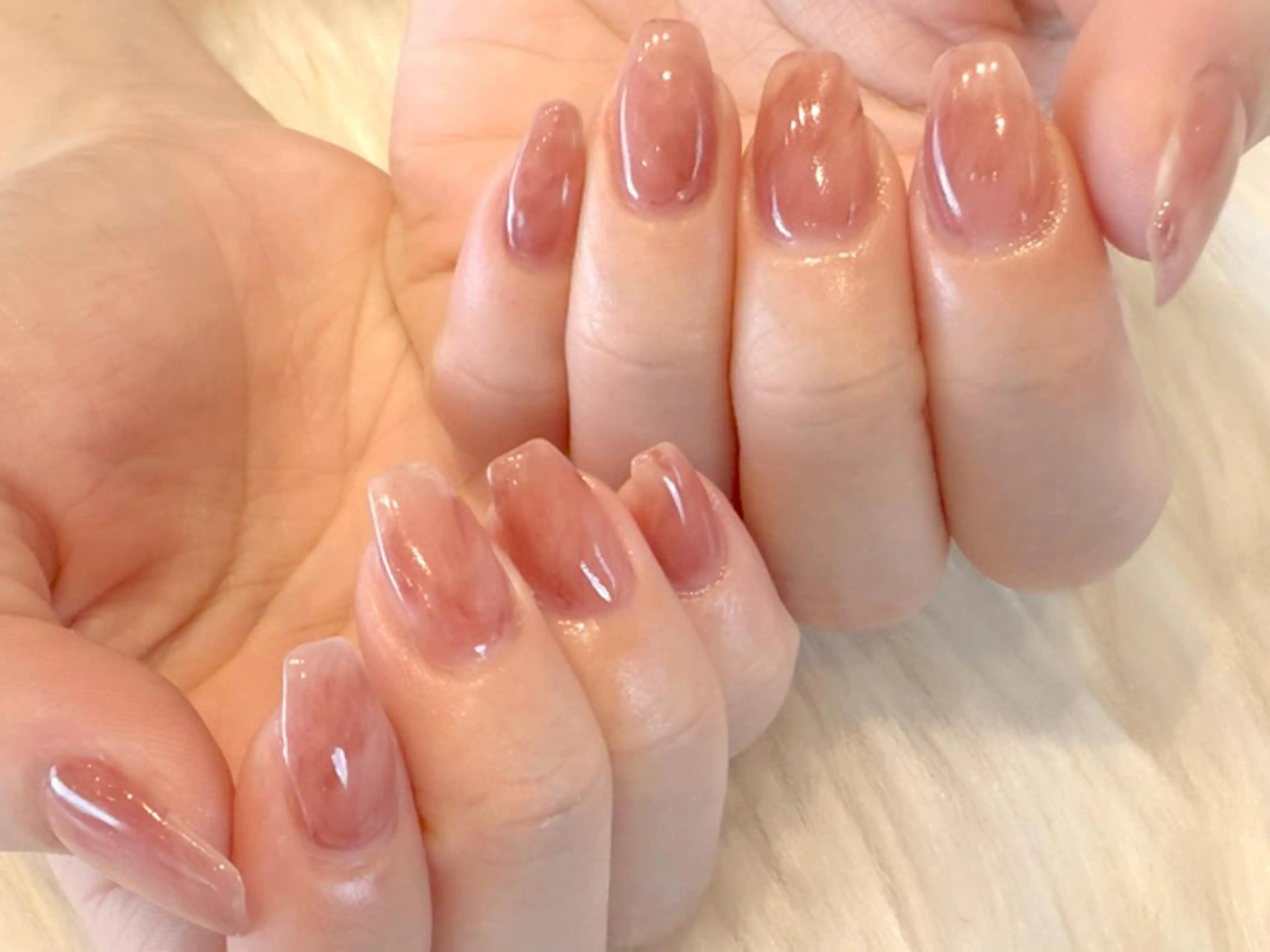 🌿【オフ無料🌼】大人っぽ✨ニュアンスワンカラー⭐️フット+500円の写真