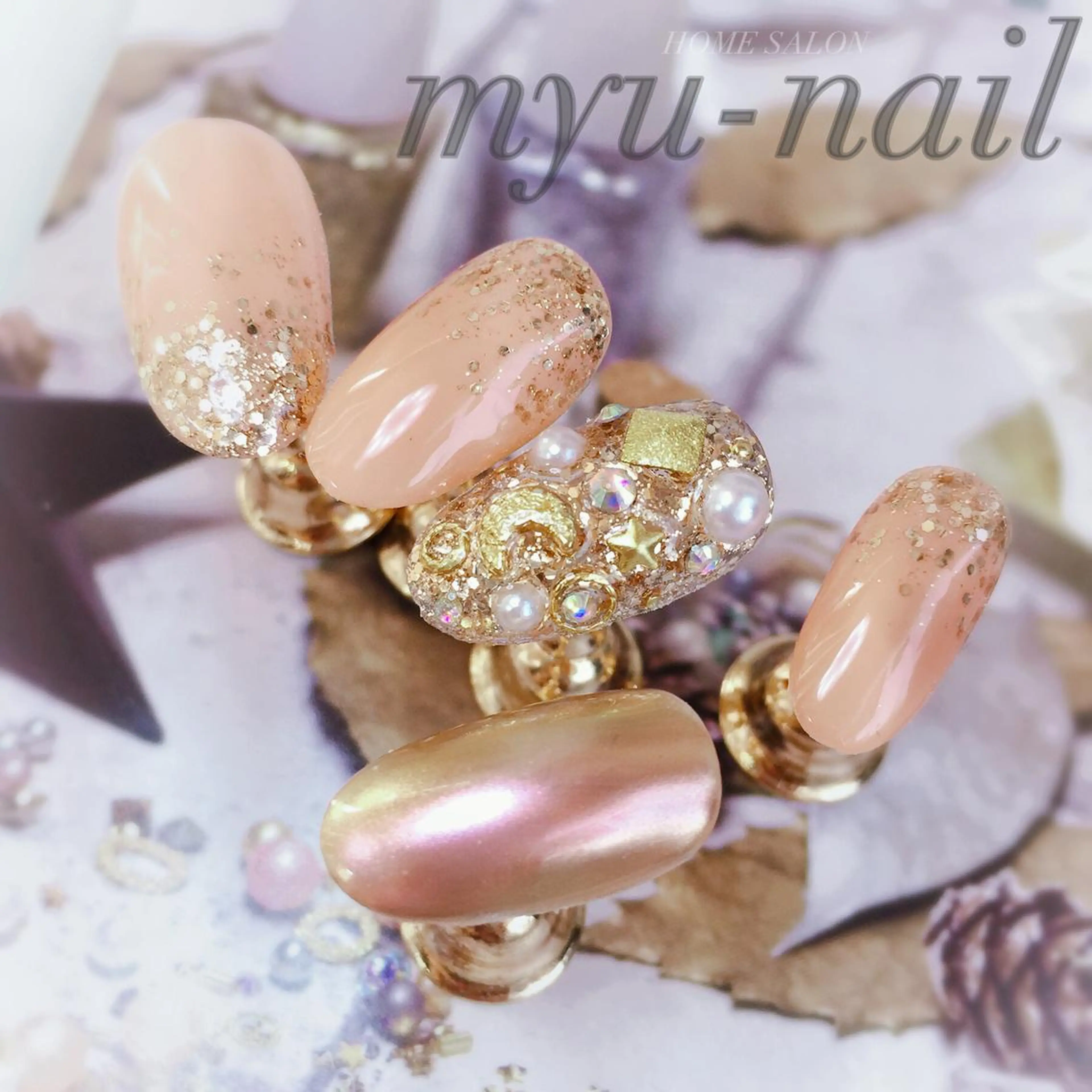 ネイル ホームサロン myu-nailのネイルデザイン