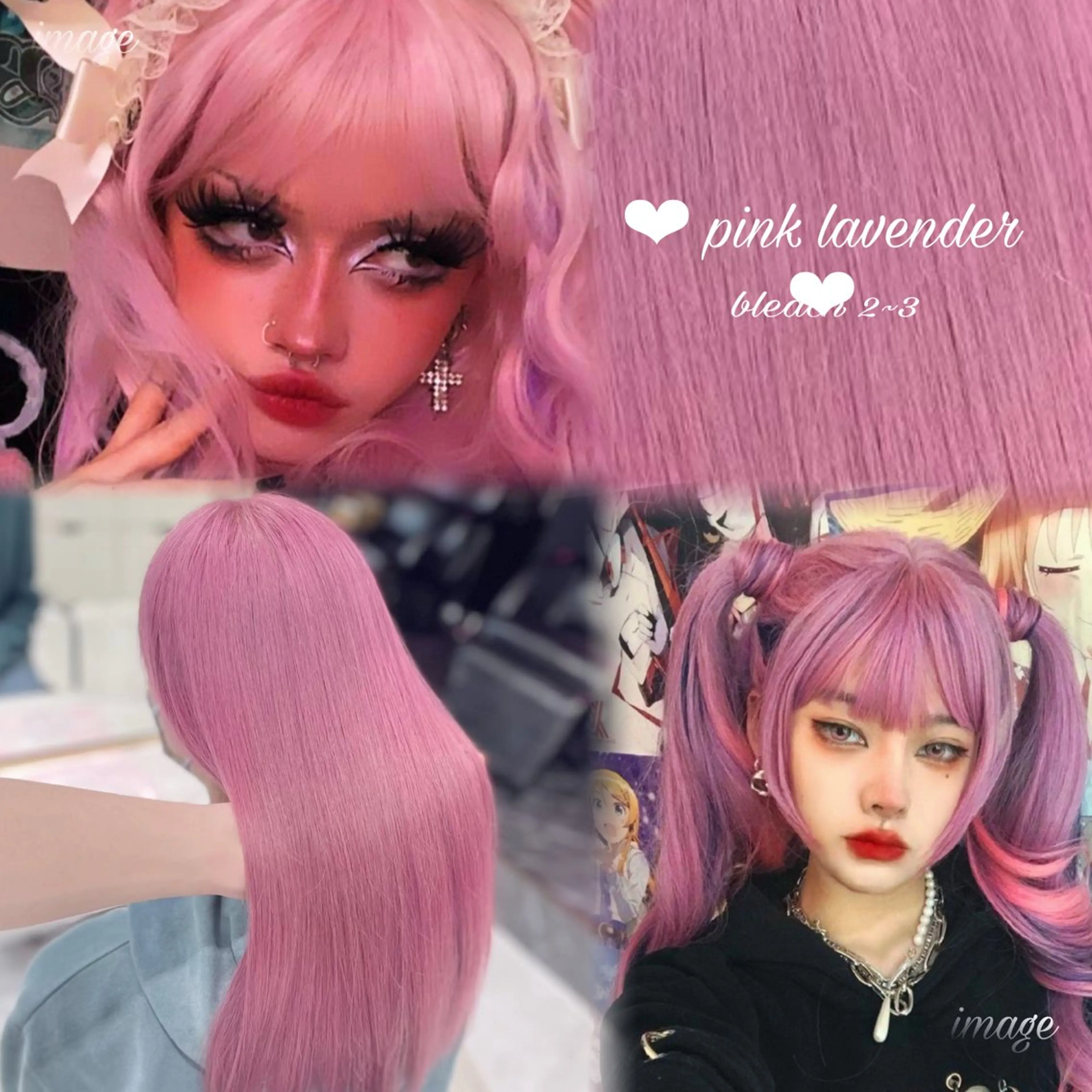 ロング カラー ヘアアレンジ メンズ メンズウルフ🐺♡ ブリーチ♡ヘアメ🎀のヘアスタイル